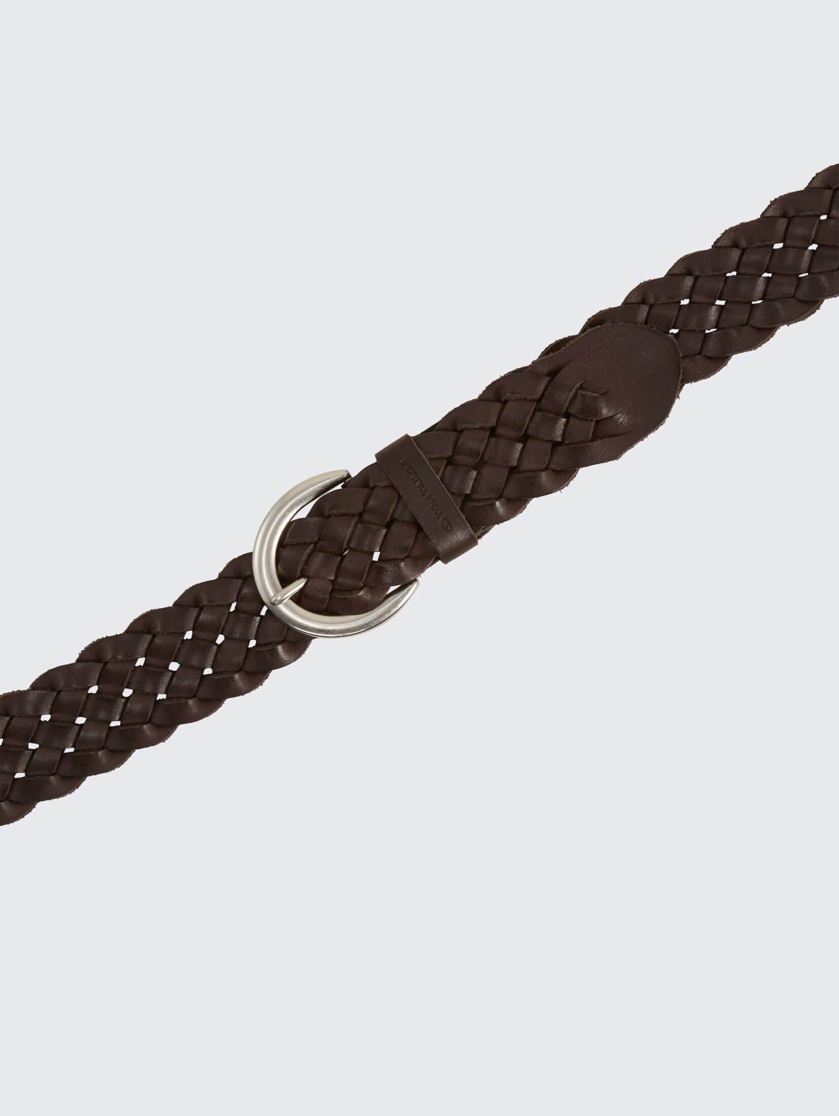 TOM TAILOR Ledergürtel Belts TTLISA Flechtgürtel aus Leder