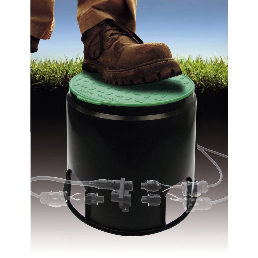 HEITRONIC Gartensteckdose Bodeneinbaudose 250/315 mm 21035
