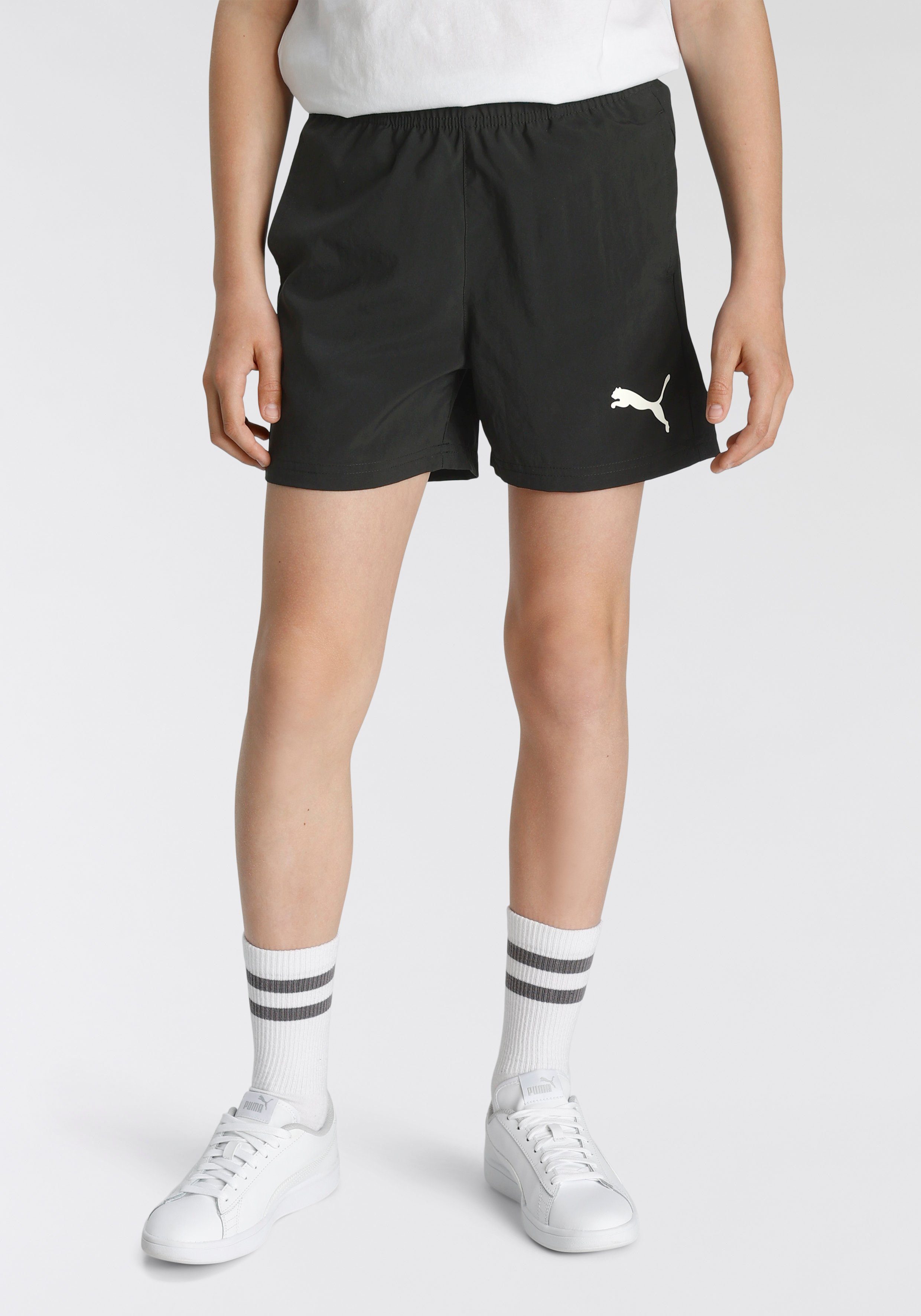 Shorts Black PUMA SHORTS ACTIVE B WOVEN Puma