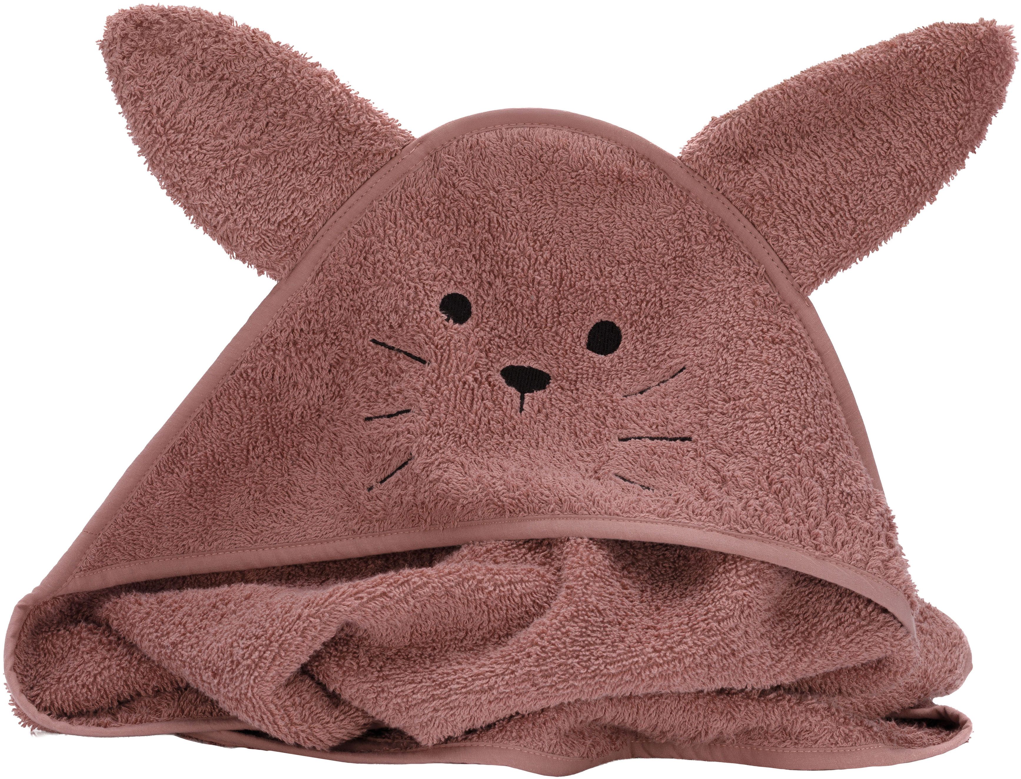 Fillikid Kapuzenhandtuch mit Tiermotiv, Frottee (1-St) – Bild 3 von 5