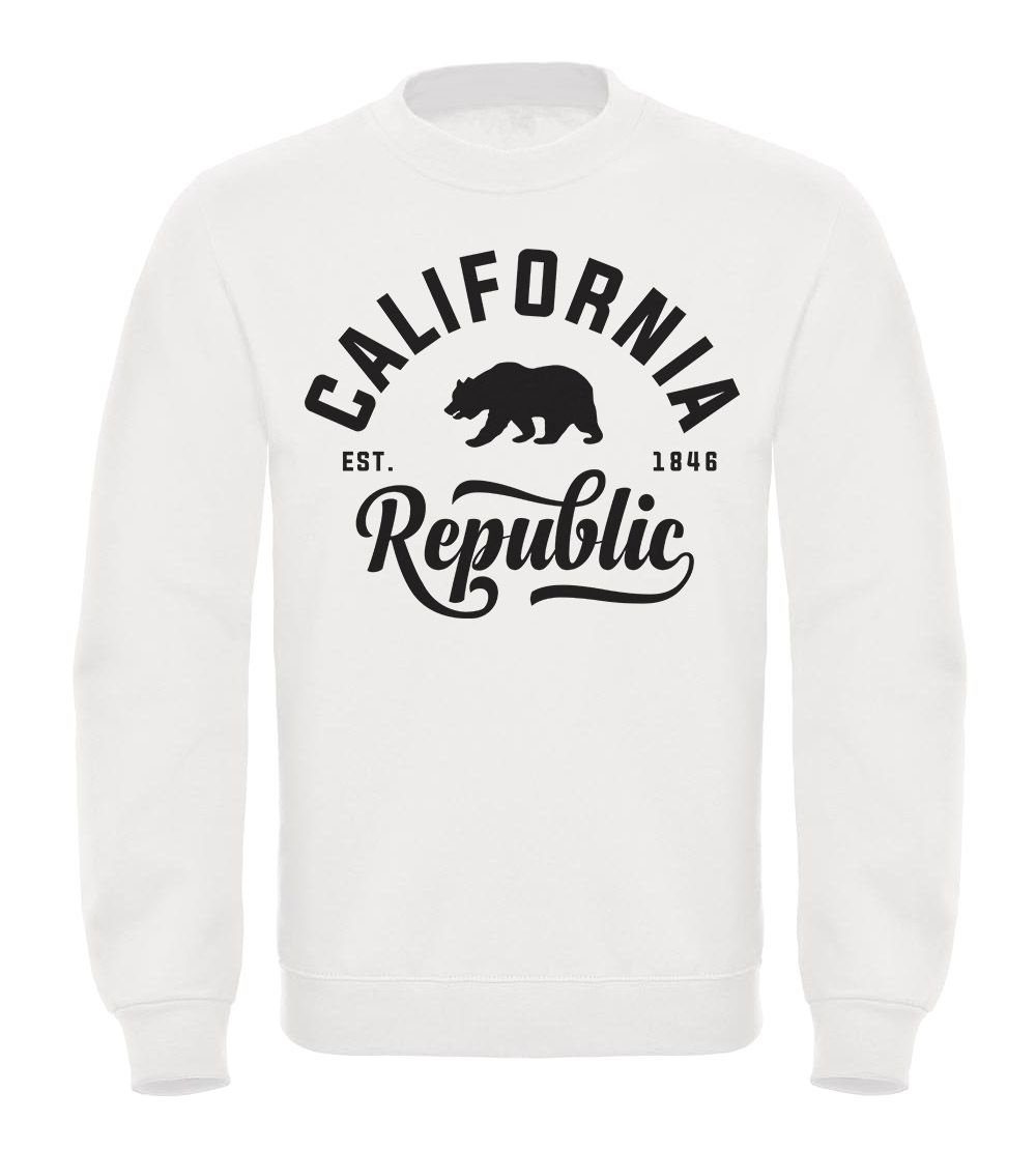 Neverless Sweatshirt Schöner California Republic Herren günstig online kaufen