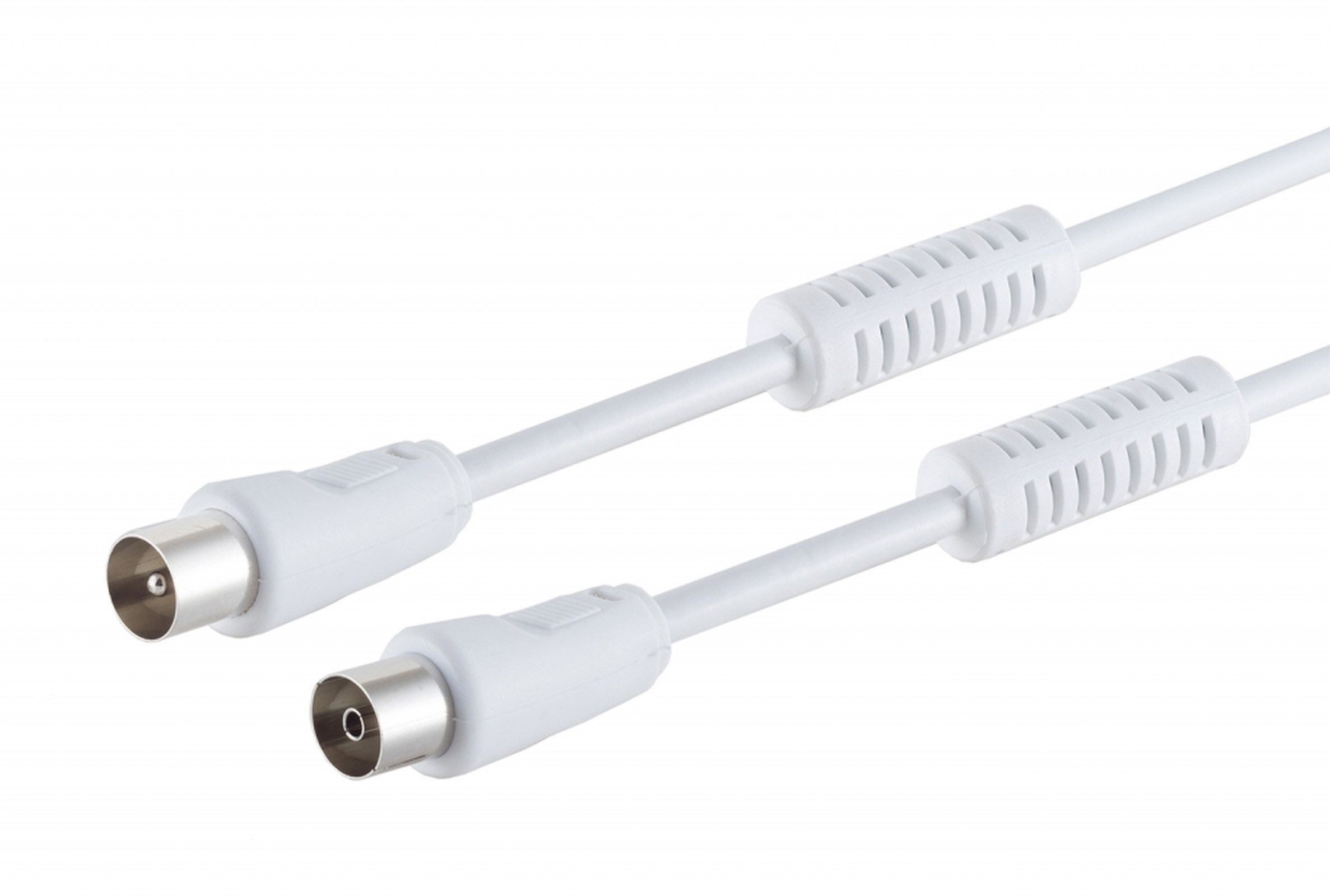 Sky Vision BASIC LINE, Antennen TV-Kabel, IEC-Stecker, IEC-Buchse (500 cm), 2 Ferritkerne, 100 dB