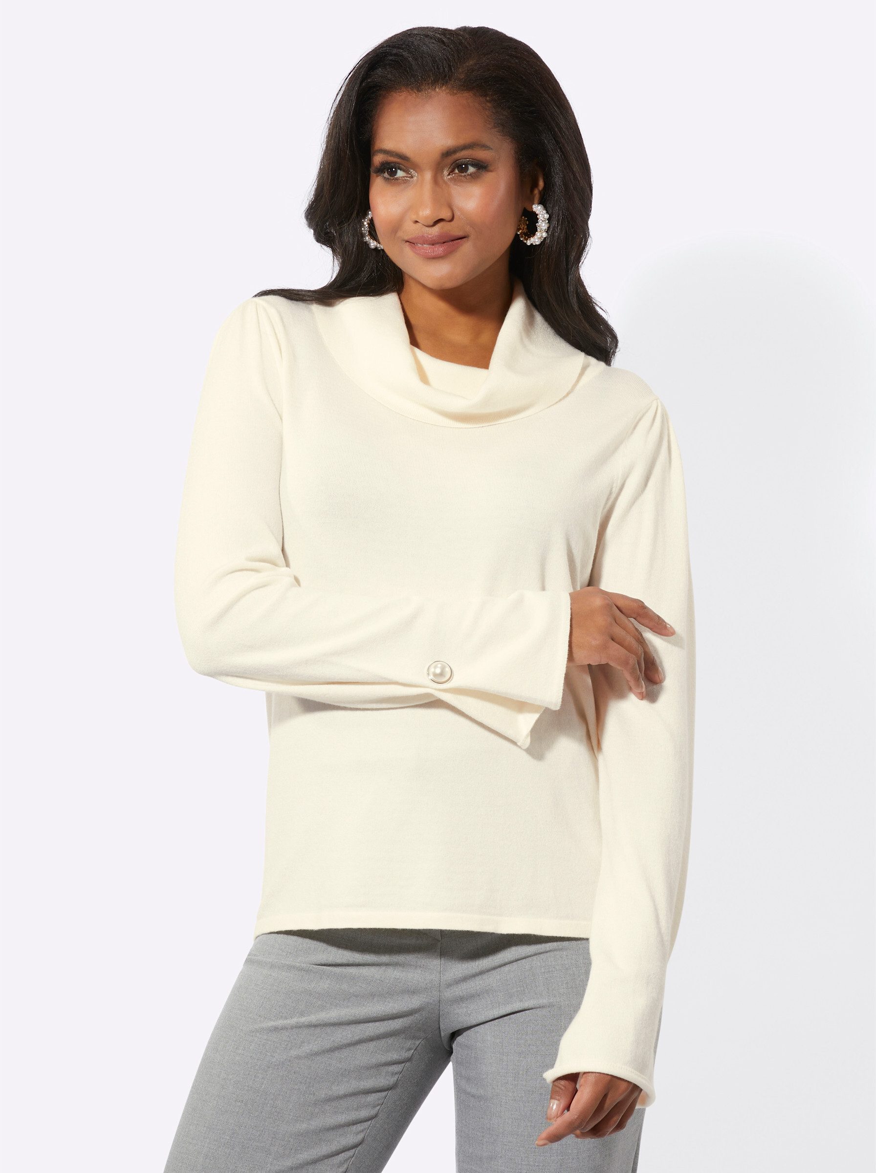 Strickpullover Langarm-Pullover