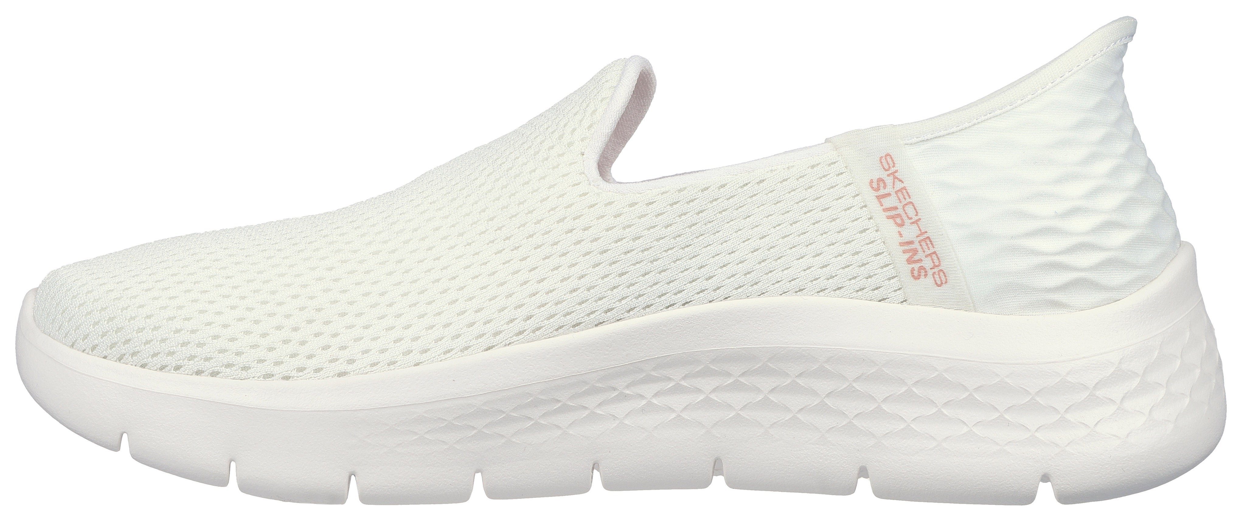 Skechers GO WALK FLEX RELISH Slip-On Sneaker Slipper, Freizeitschuh mit Slip Ins-Funktion zum leichten Einschlupf