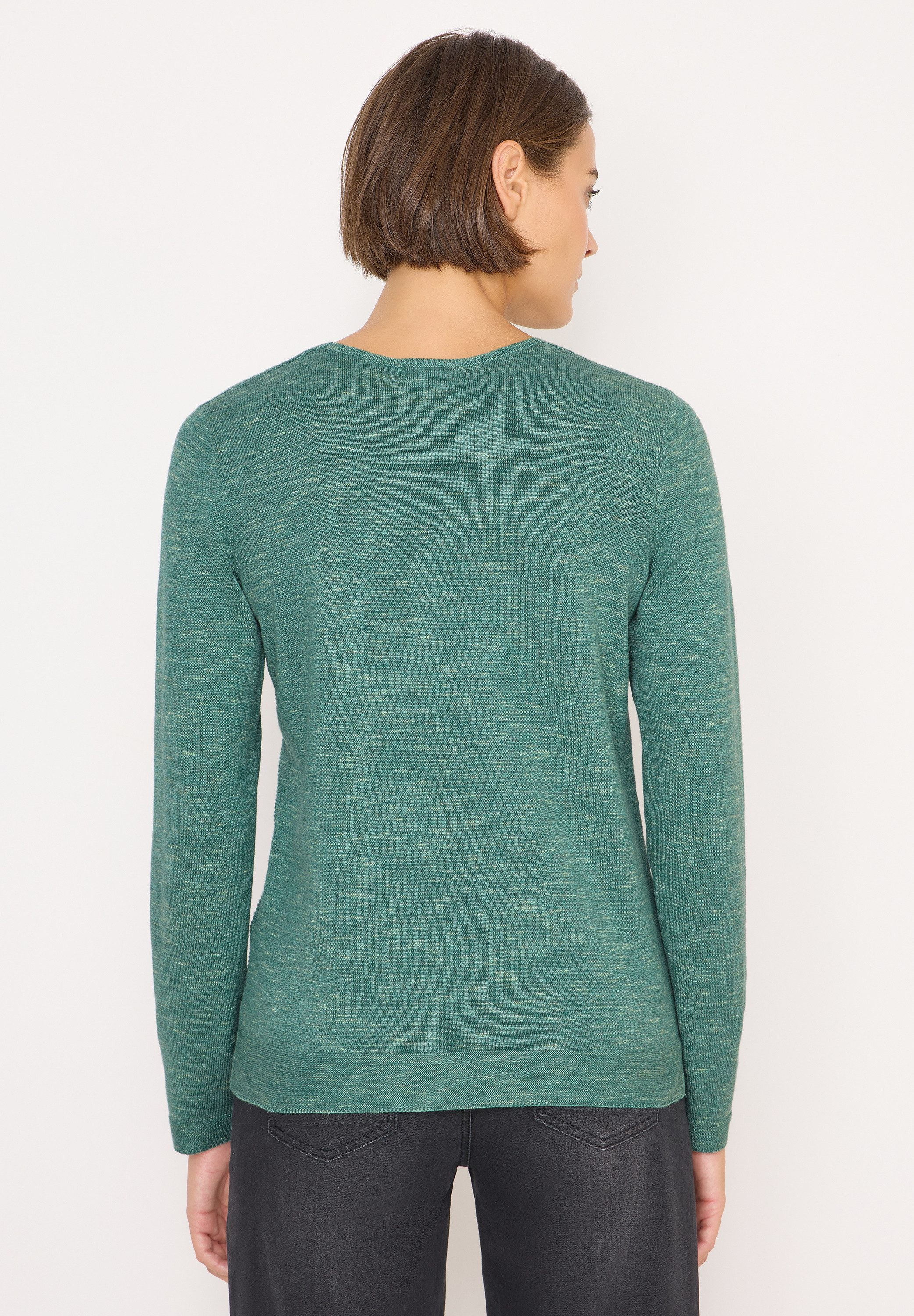 CECIL Strickpullover im Melange Look günstig online kaufen