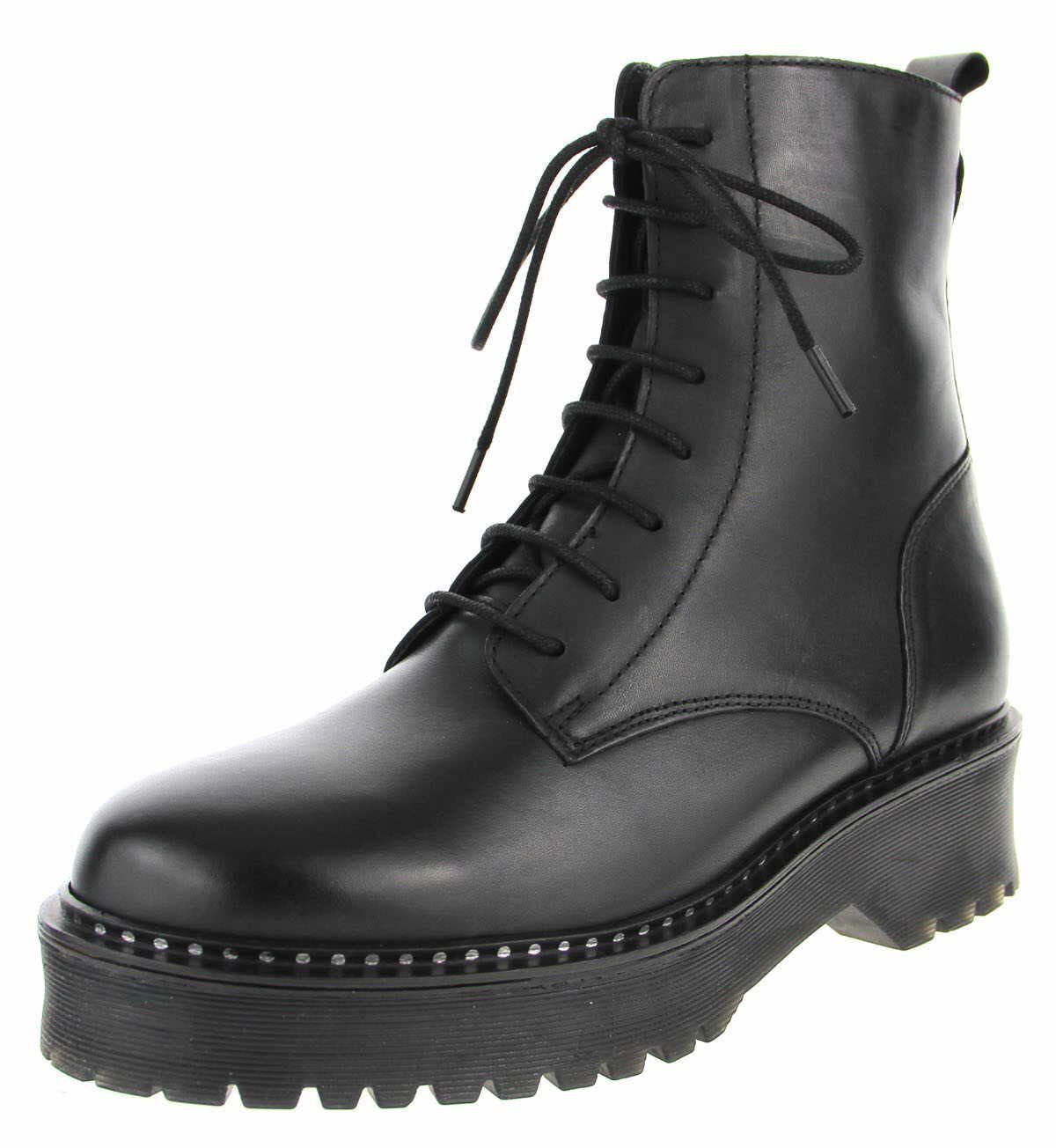 PS Poelman Poelman Damen Boots Schnürstiefelette