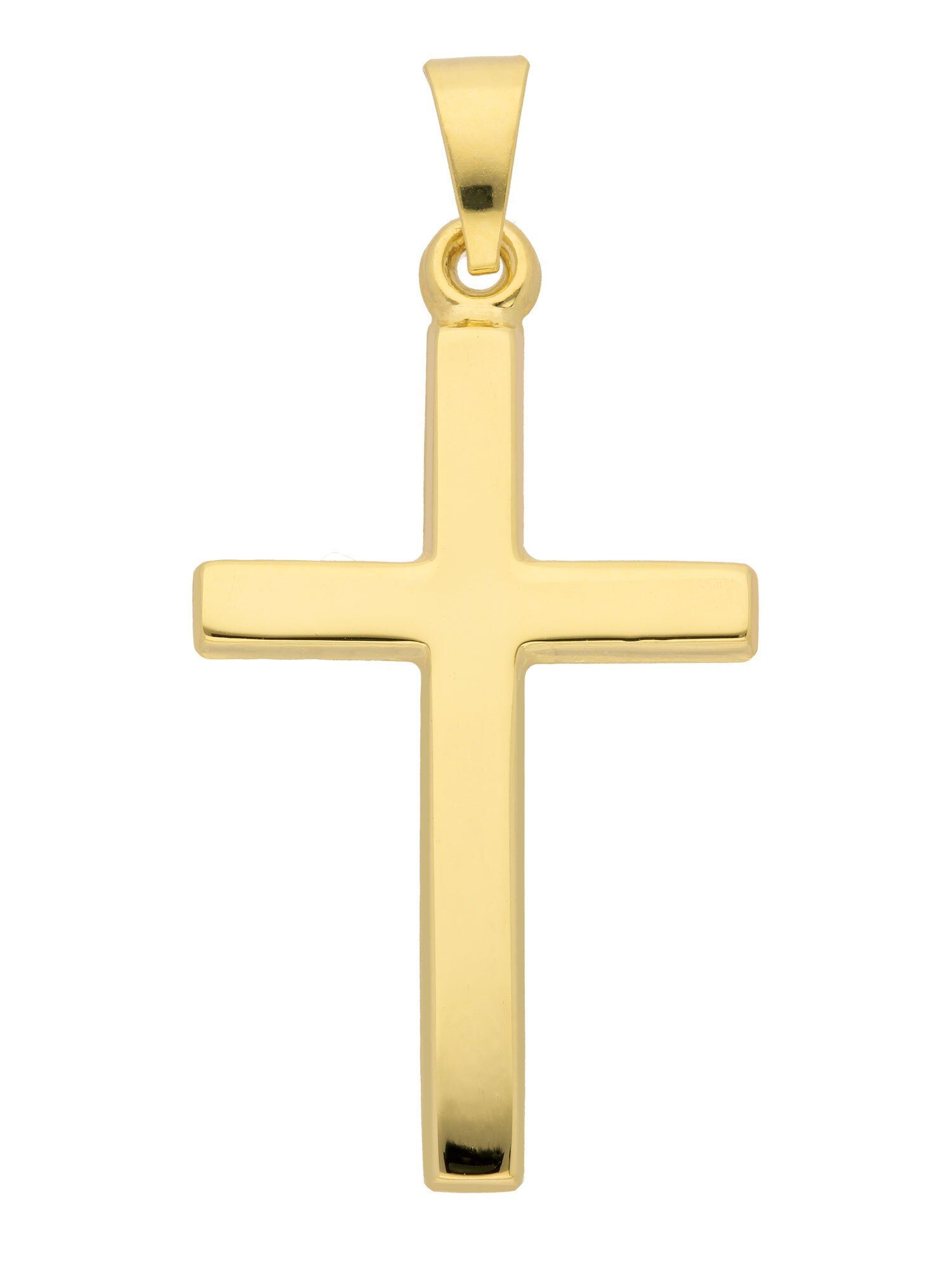 Adelia´s Kettenanhänger 333 Damen Gold Goldschmuck Kreuz für & Herren Anhänger