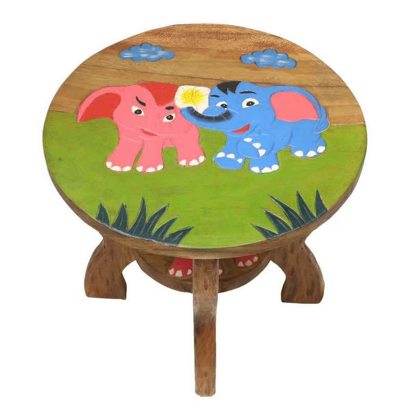 Oriental Galerie Kindertisch Kindermöbel Kindertisch 45 cm Elefant
