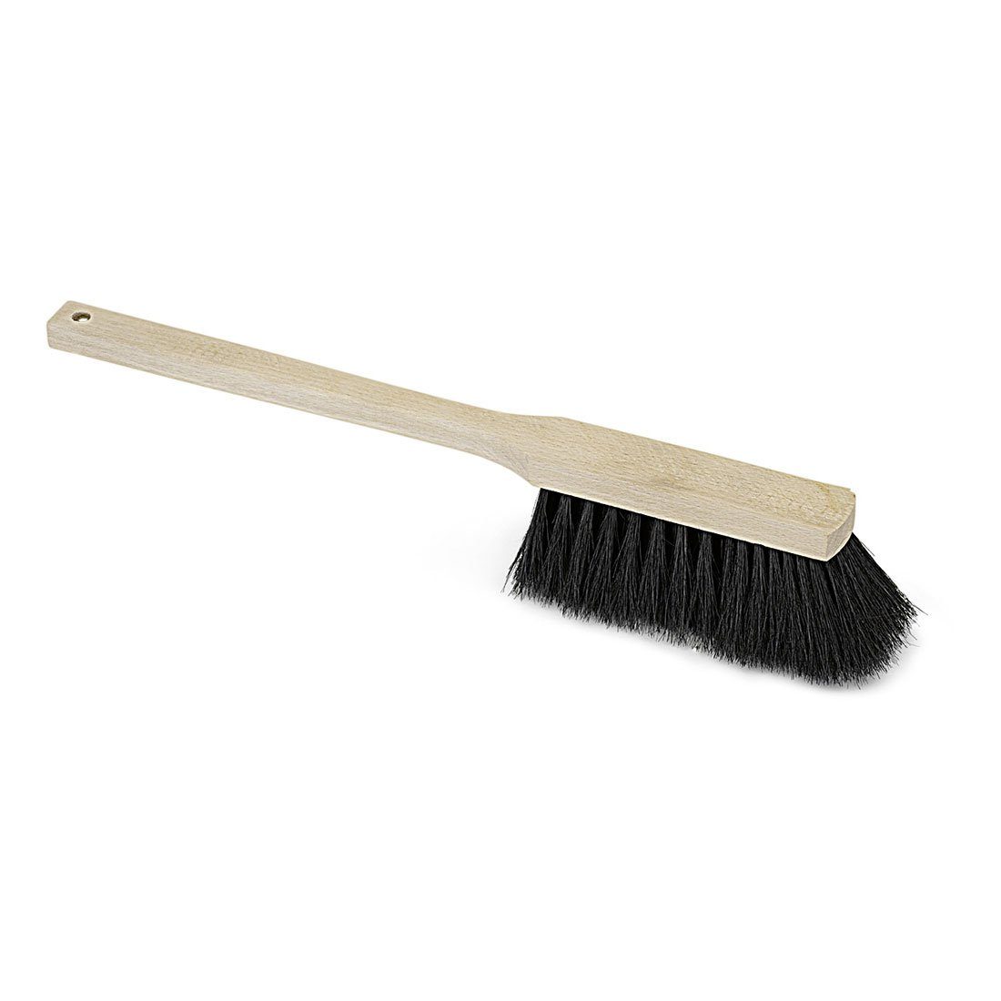 Nölle Kehrgarnitur Langstielhandfeger Naturhaar 43 cm, (Stück, 1-tlg., Handbesen), Industriefeger Handbesen Industriehandfeger Kehrbesen