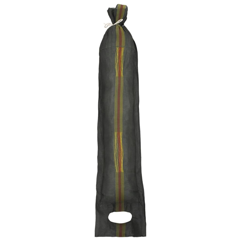 vidaXL Gewebesack Sandsäcke 100 Stk. Dunkelgrün 103x25 cm HDPE