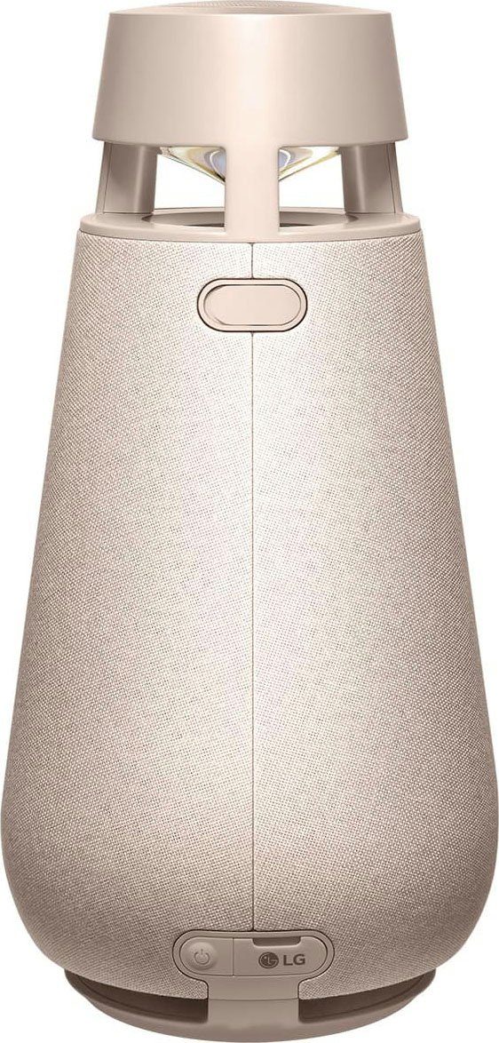 LG DXO3 50 1.1 Bluetooth-Lautsprecher XBOOM360 W) beige (Bluetooth,