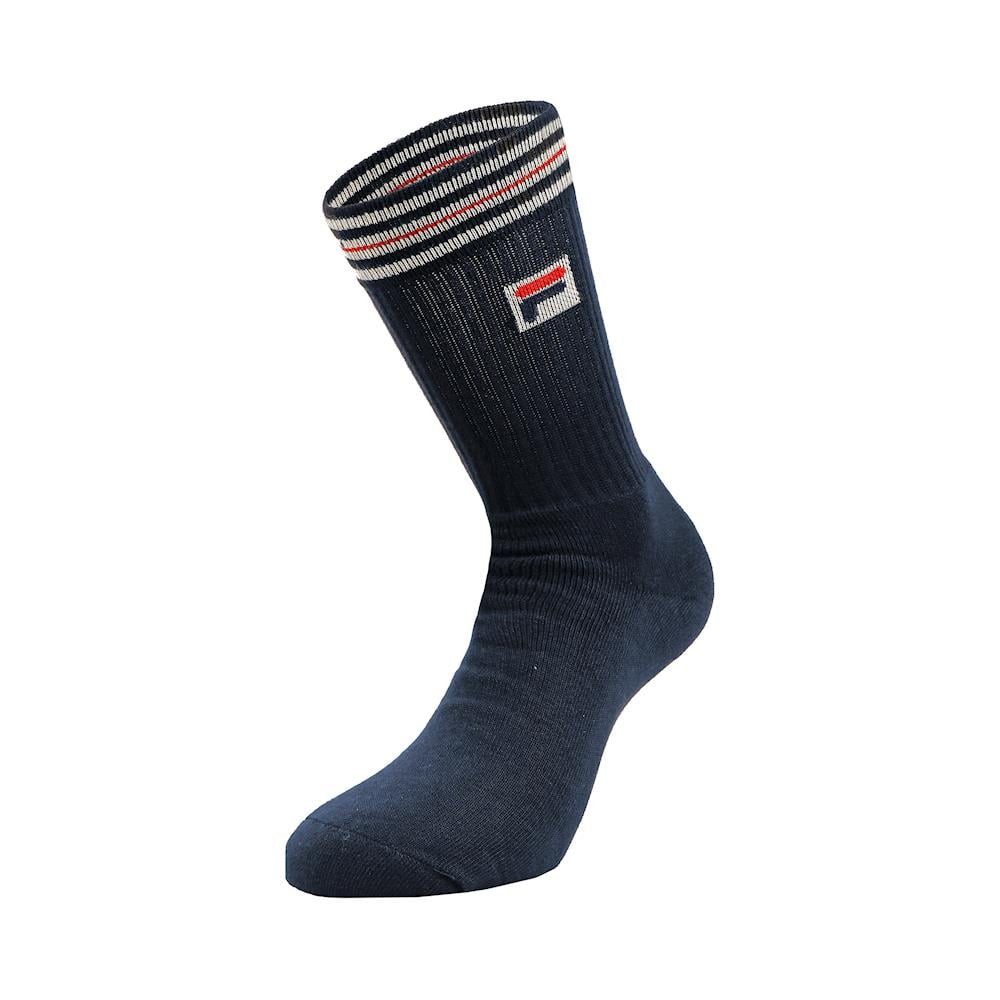 Tennissocken Crew Heritage (83% Polyester) navyblau Herren - 1 Paar