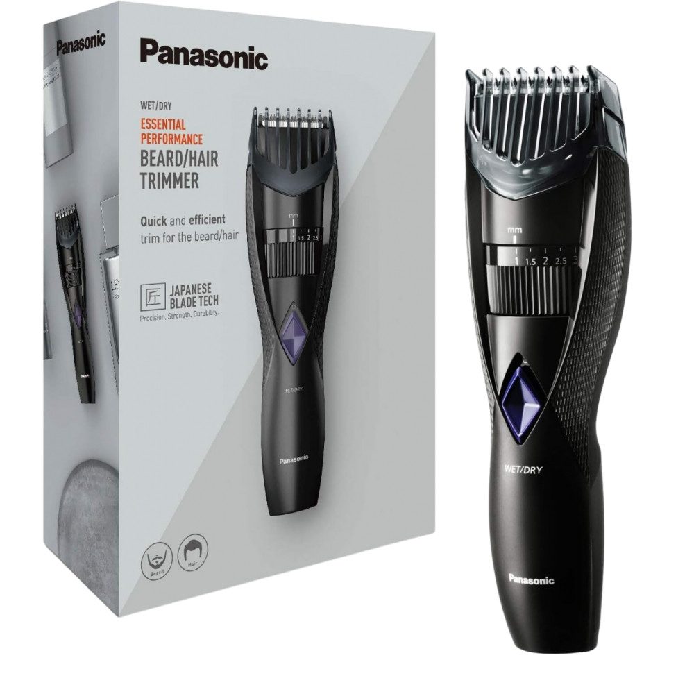 Panasonic Haarschneider ER-GB37 - Haarschneider - schwarz, Trimmer + Haarschneider, Nass und Trocken