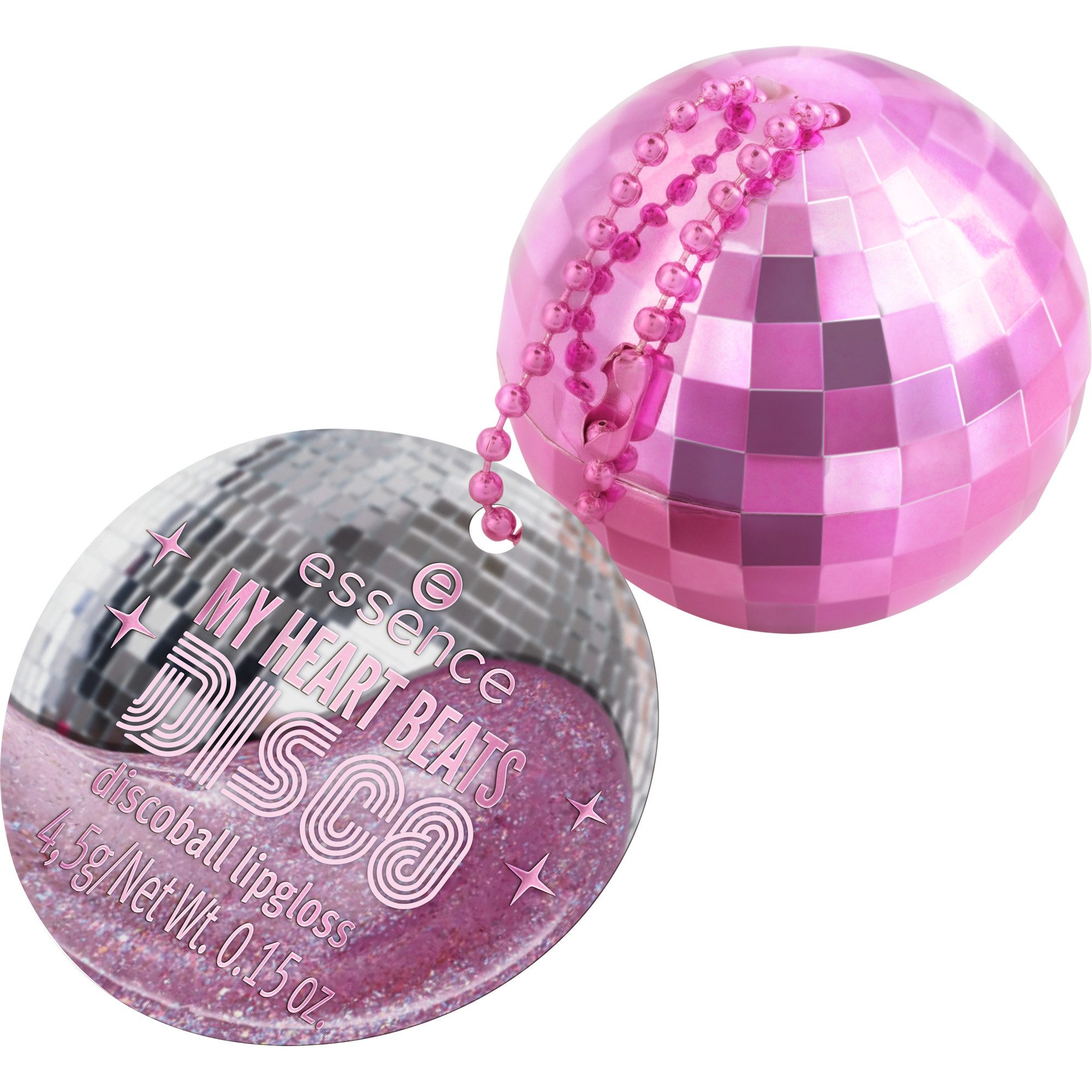 Essence Lipgloss-Set MY HEART BEATS DISCO, 4-tlg., mit süßem Kirschduft