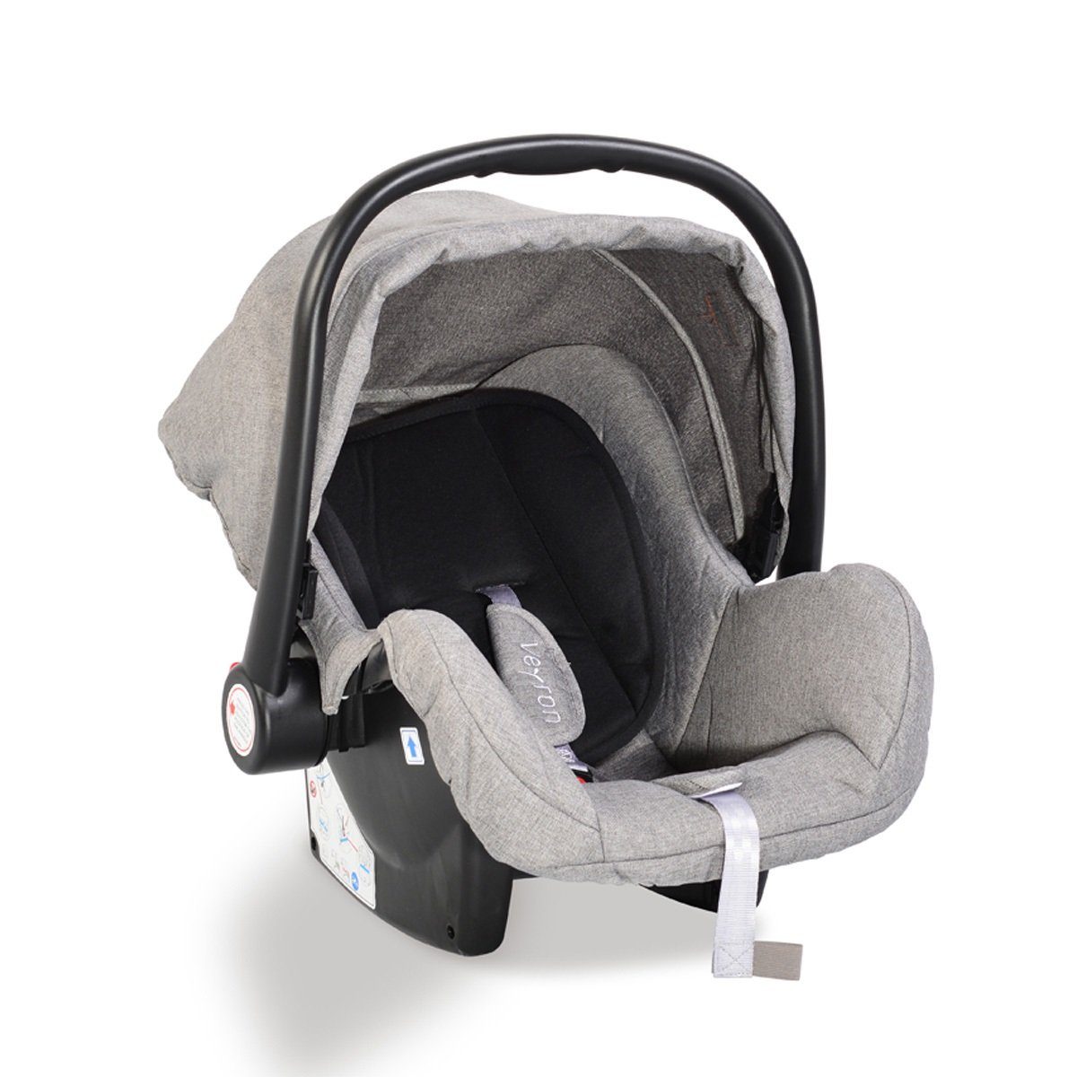 0+, (0 bis: kg, Babyschale Sonnendach, Veyron -13 Adapter hellgrau 13 kg) Kindersitz, Gruppe Moni Babyschale