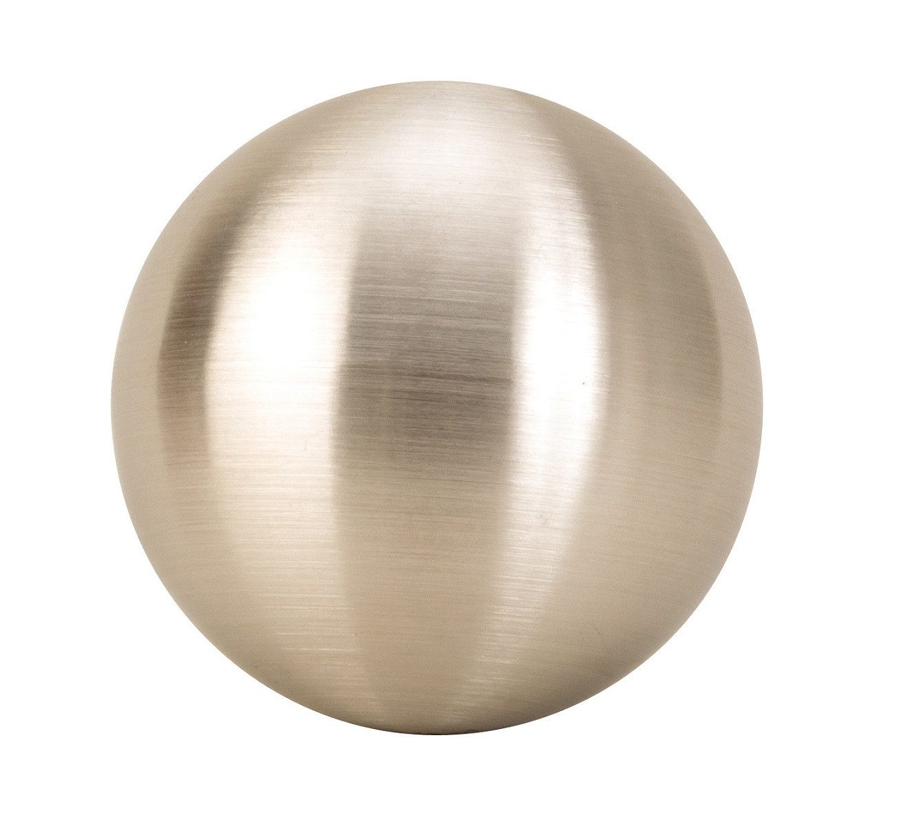 Geschenkestadl Dekokugel Dekokugel silber gebürstet Teichkugel günstig online kaufen