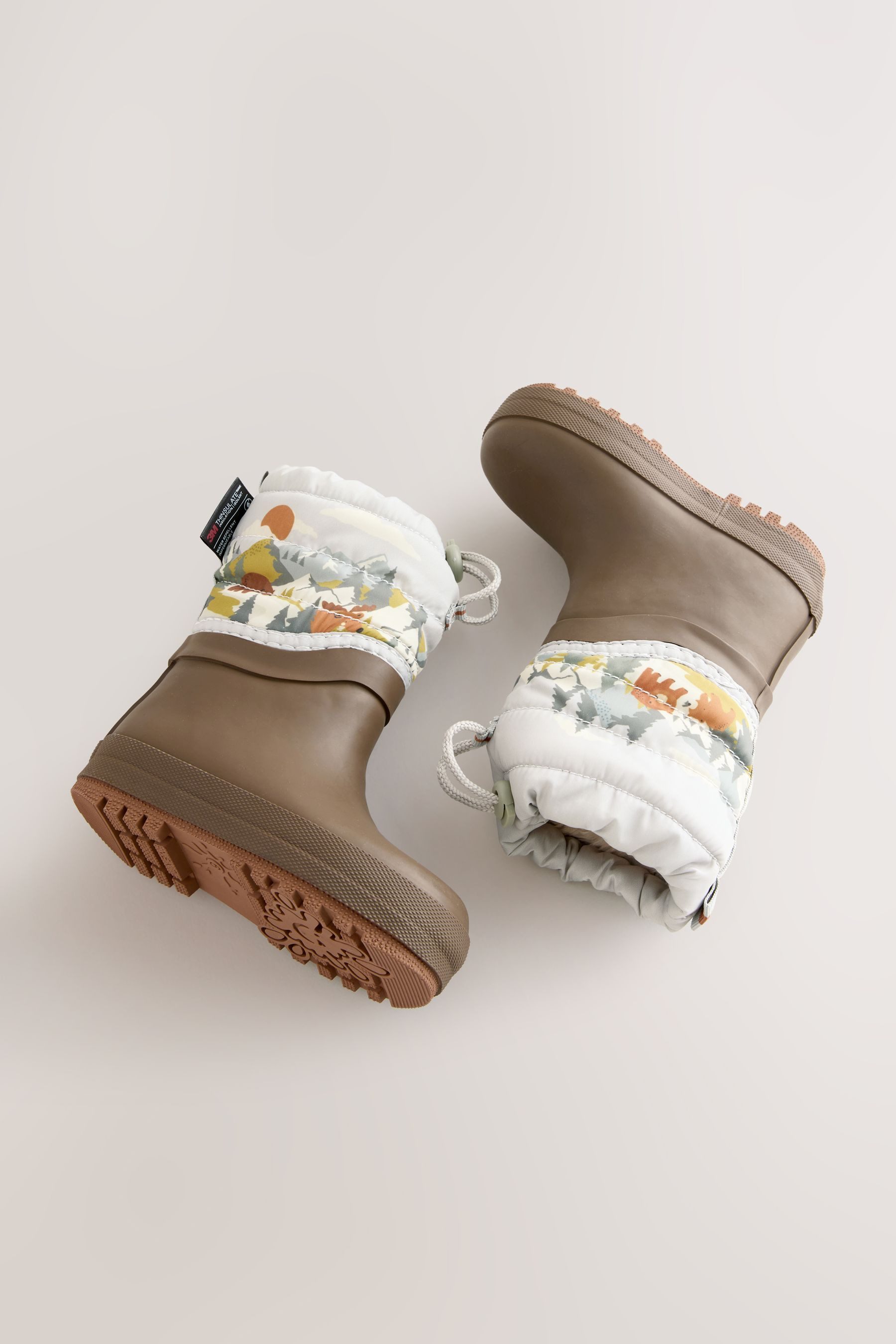Next Gummistiefel mit gesteppter Krempe Gummistiefel (1-tlg)