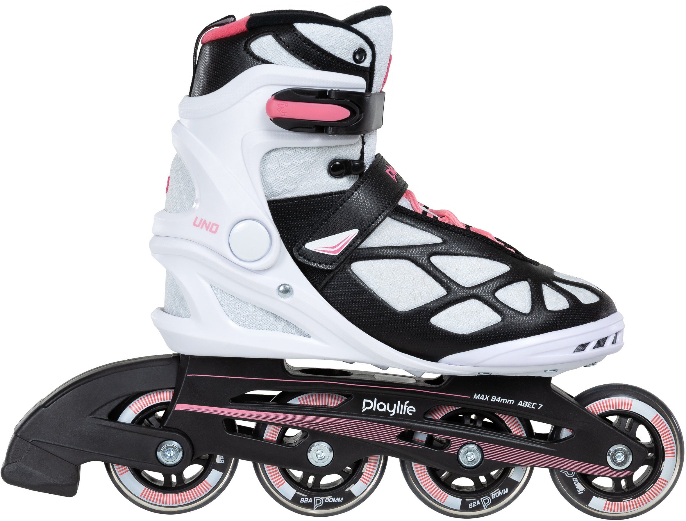 Playlife Inlineskates Uno Pink 80