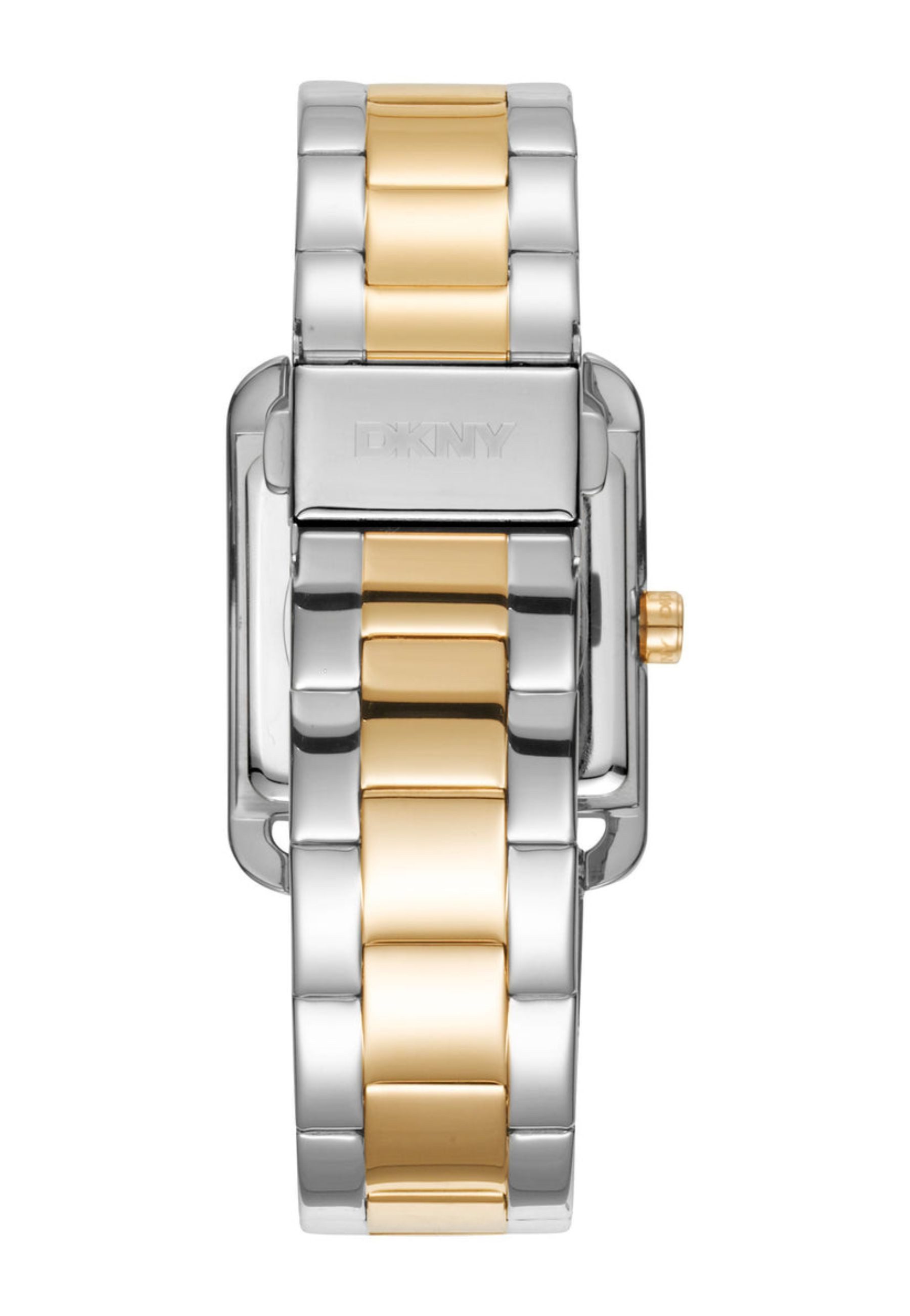 DKNY Automatikuhr City Maxi - Zweifarbig Silber und Gold, (Set)