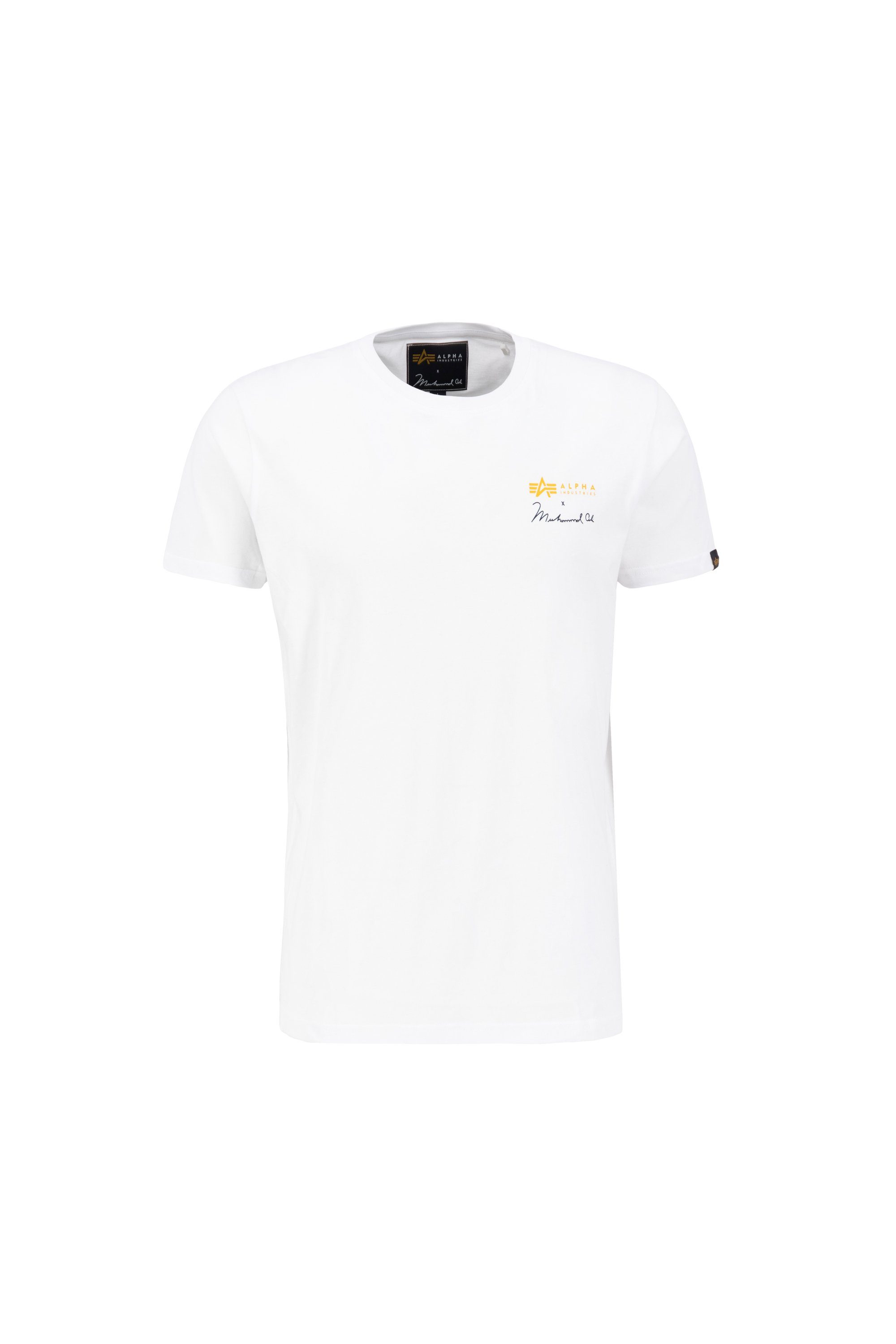 Alpha Industries T-Shirt Alpha Industries Men - T-Shirts Muhammad Ali BP T white