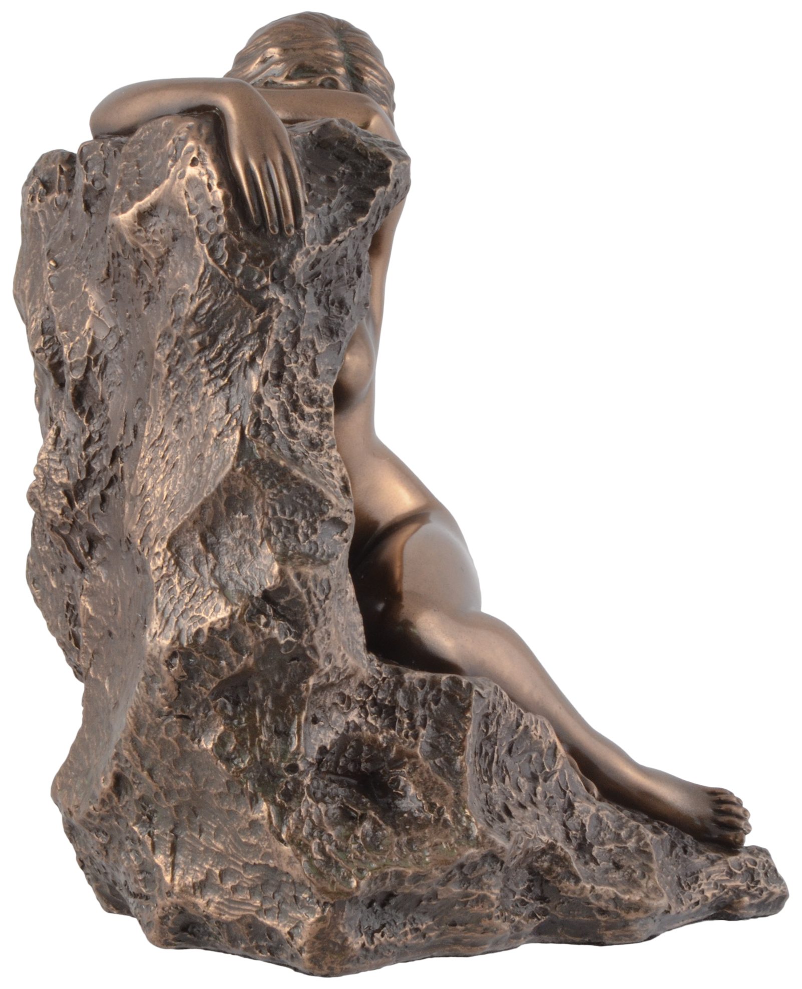Vogler direct Gmbh Dekofigur by Nackte ca. Meeresfelsen Akt Hand von 14x10x15cm am - Strandgut bronziert, LxBxH: Veronese, Frau