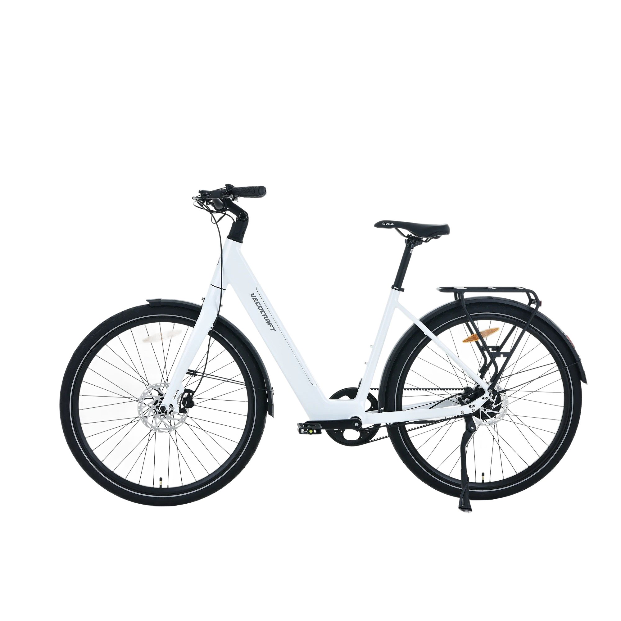VECOCRAFT E-Bike Cityrad LUNA 1.0 360Wh 28 zoll e bike damen Riemenantrieb TORQUE SENSOR, 1 Gang, Heckmotor, 360 Wh