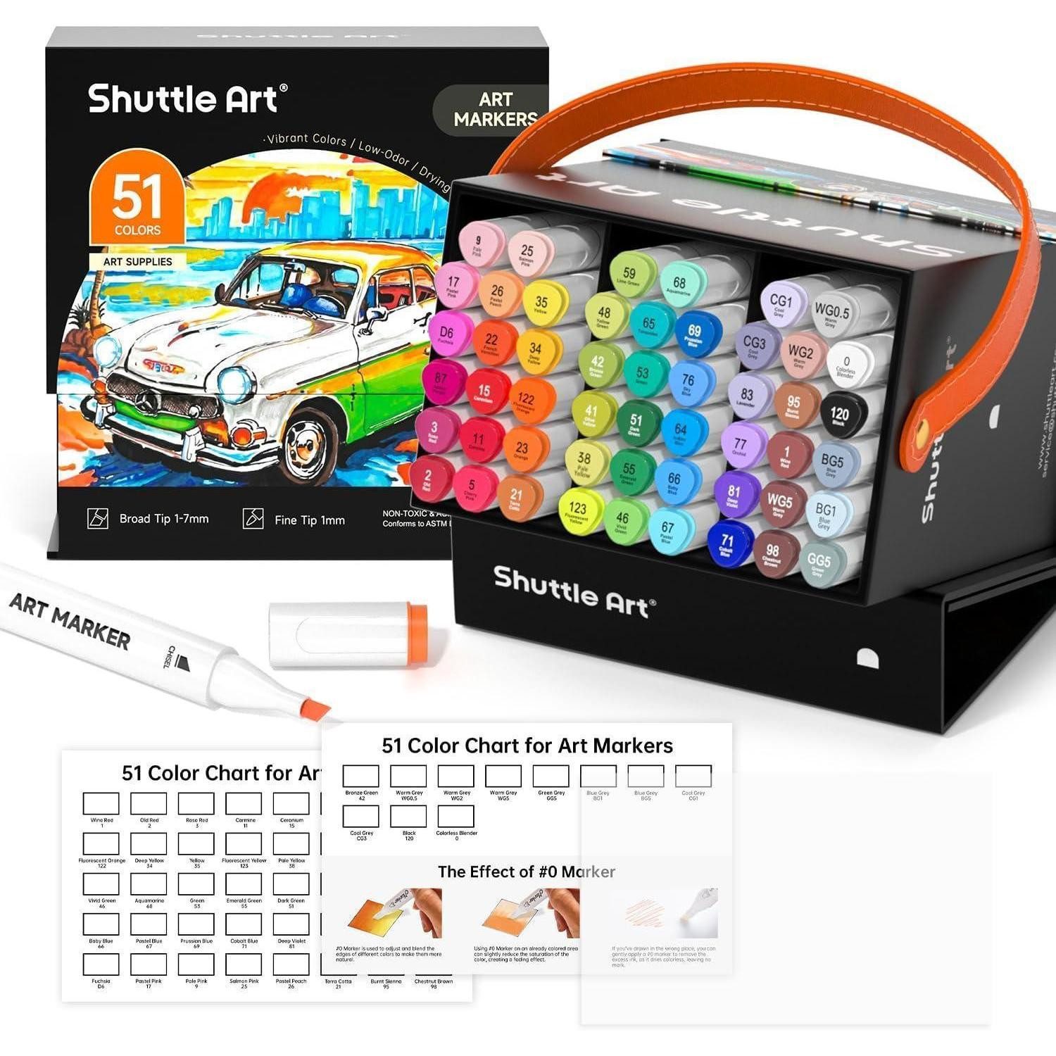 LuxusKollektion Marker Dual Tip Alkohol Marker Set