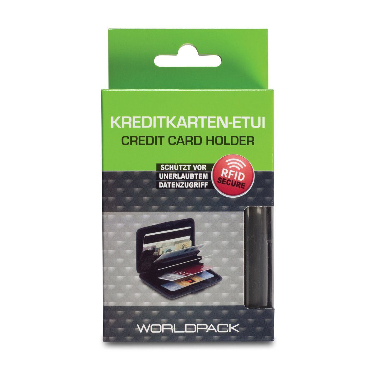 fabrizio® Etui Sicherheits-Geldkartenetui gunmetal