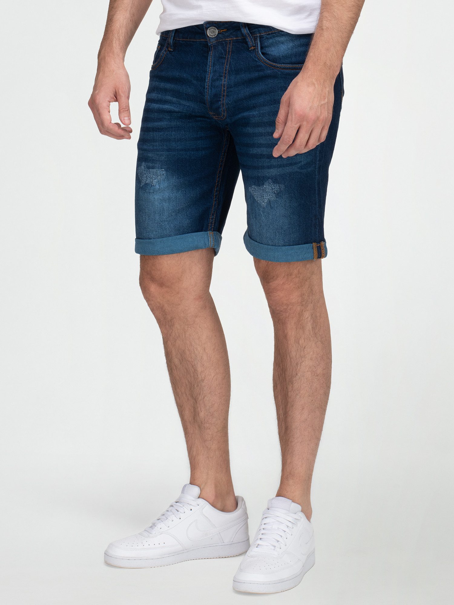 Rock Creek Bermudas Herren Jeans Shorts günstig online kaufen
