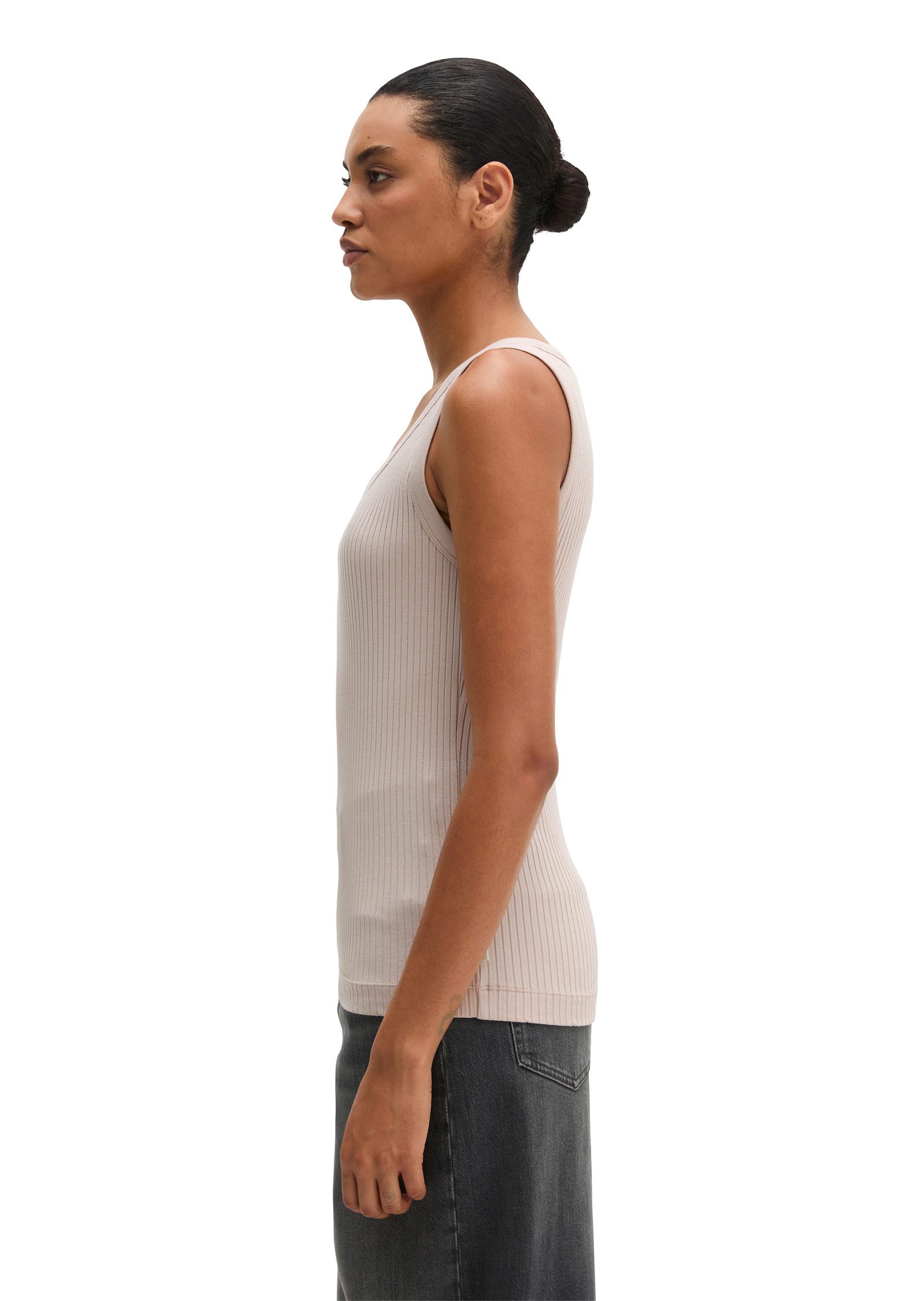 Marc O'Polo T-Shirt aus Bio-Baumwoll-Modal-Stretch-Jersey – Bild 2 von 5