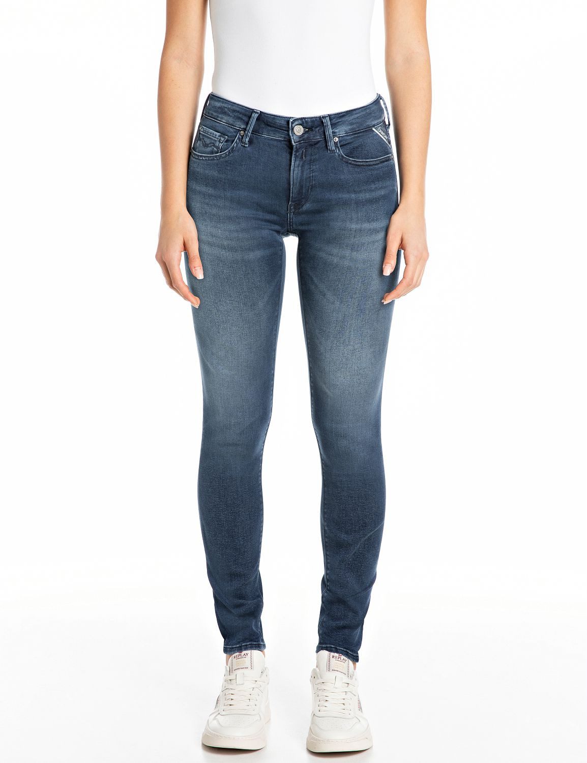Replay 5-Pocket-Jeans NEW LUZ Skinny Fit in Ankle-Länge