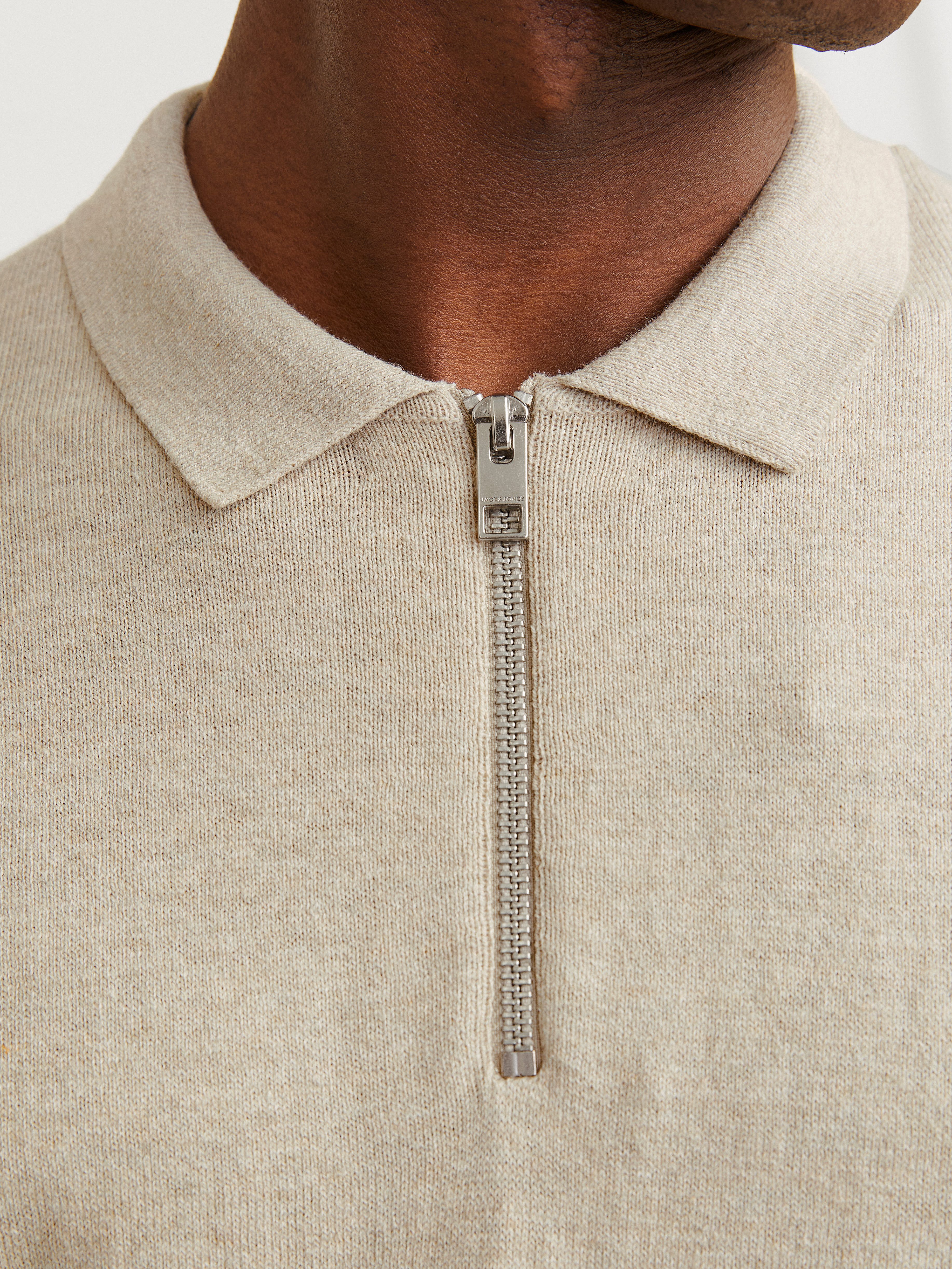 Jack & Jones Polokragenpullover JJEEMIL KNIT günstig online kaufen