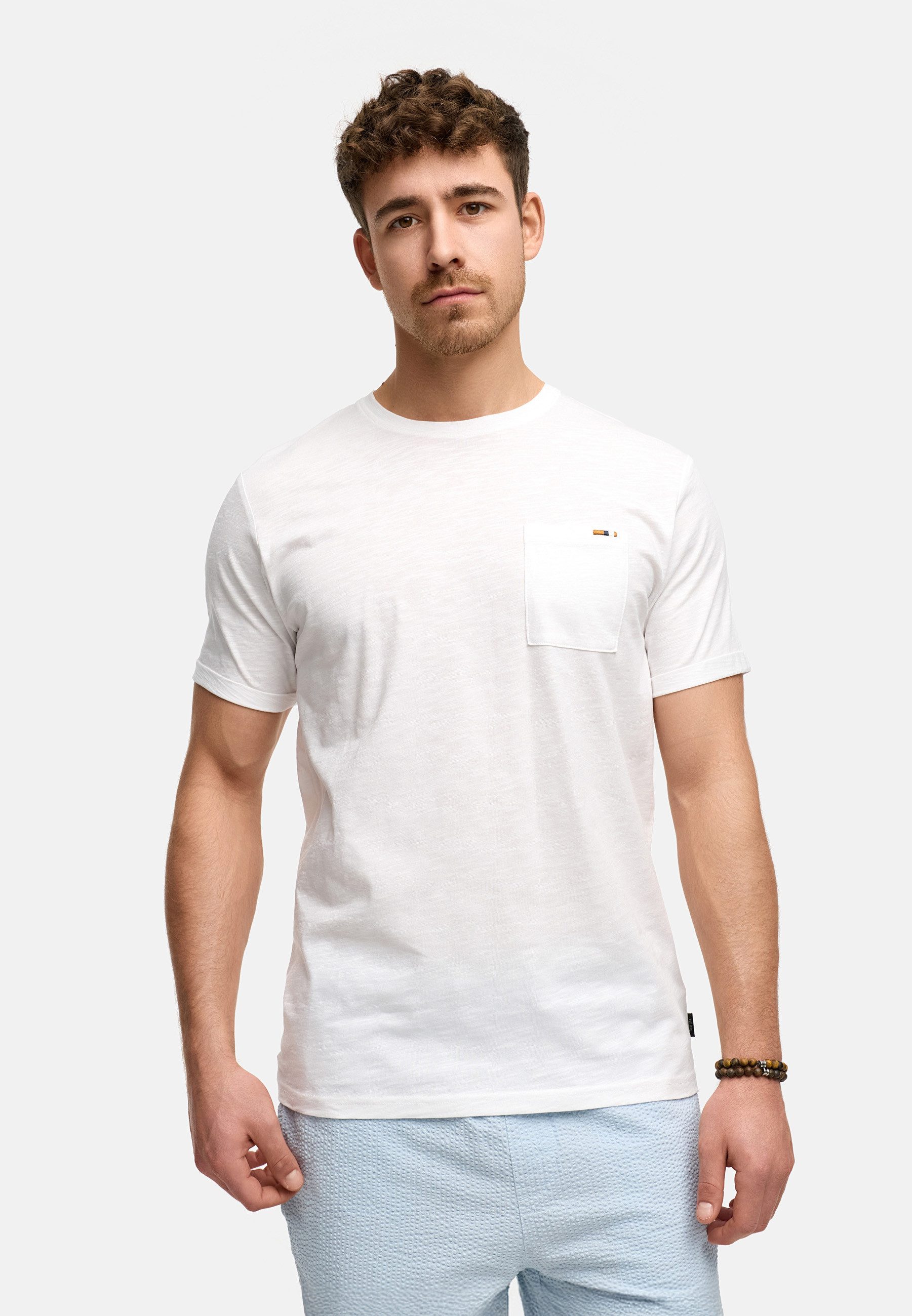 Indicode T-Shirt Herren INAndorra Shirt Tee Herrenshirt Klassisches T-Shirt günstig online kaufen