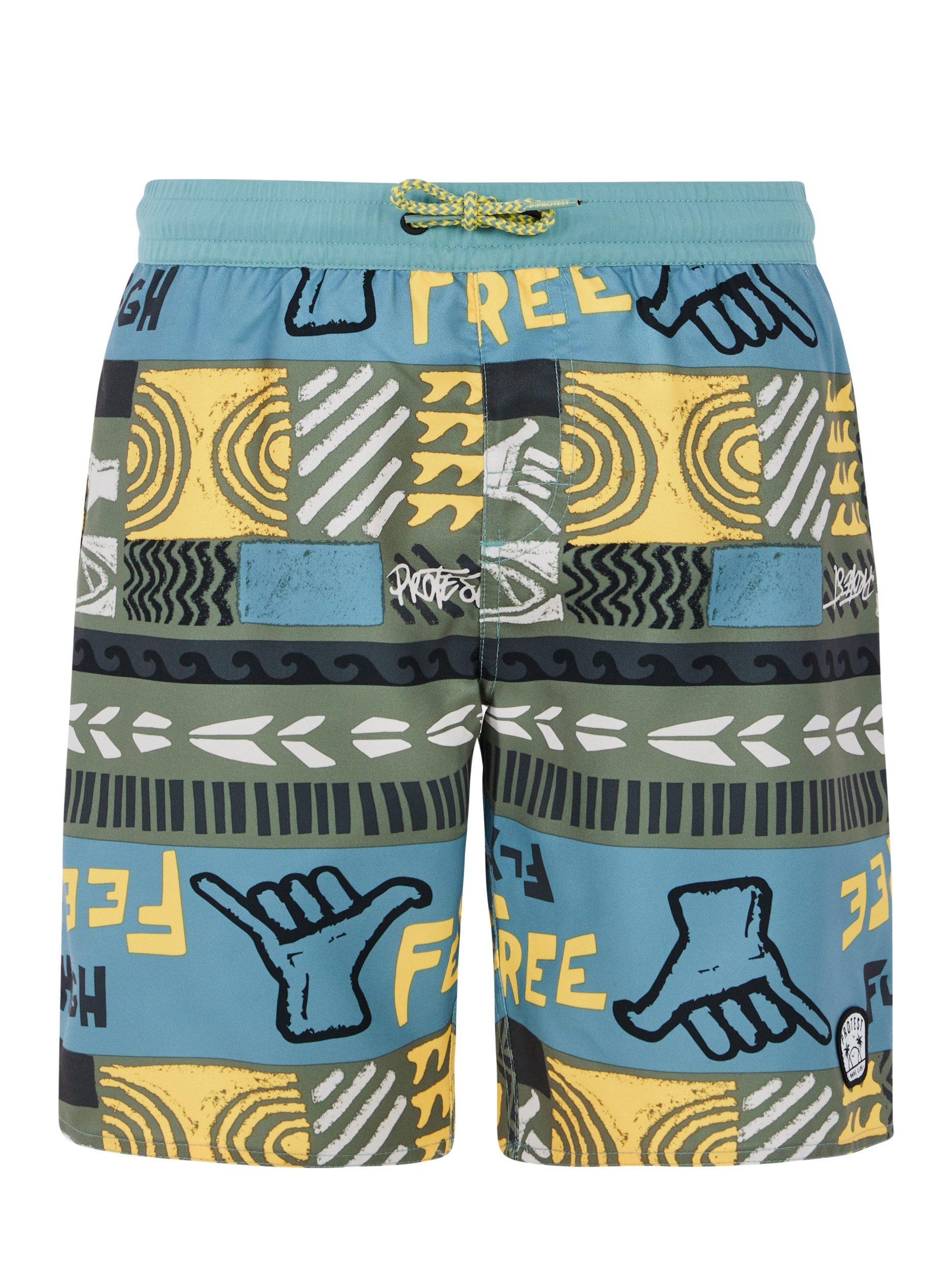 Protest Shorts PRTRonald JR beachshort ARCTICGREEN