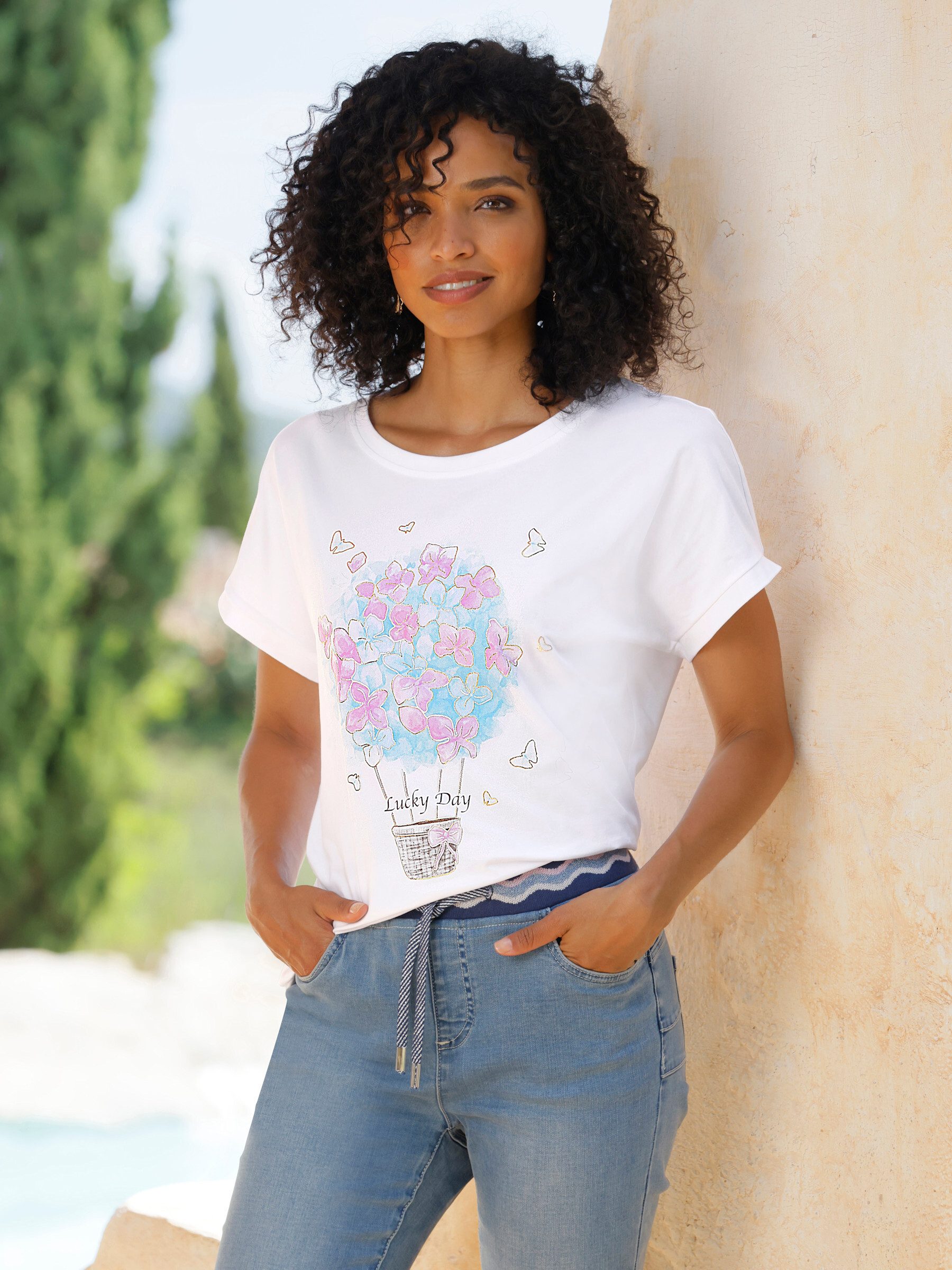 heine T-Shirt T-Shirt Kurzarm