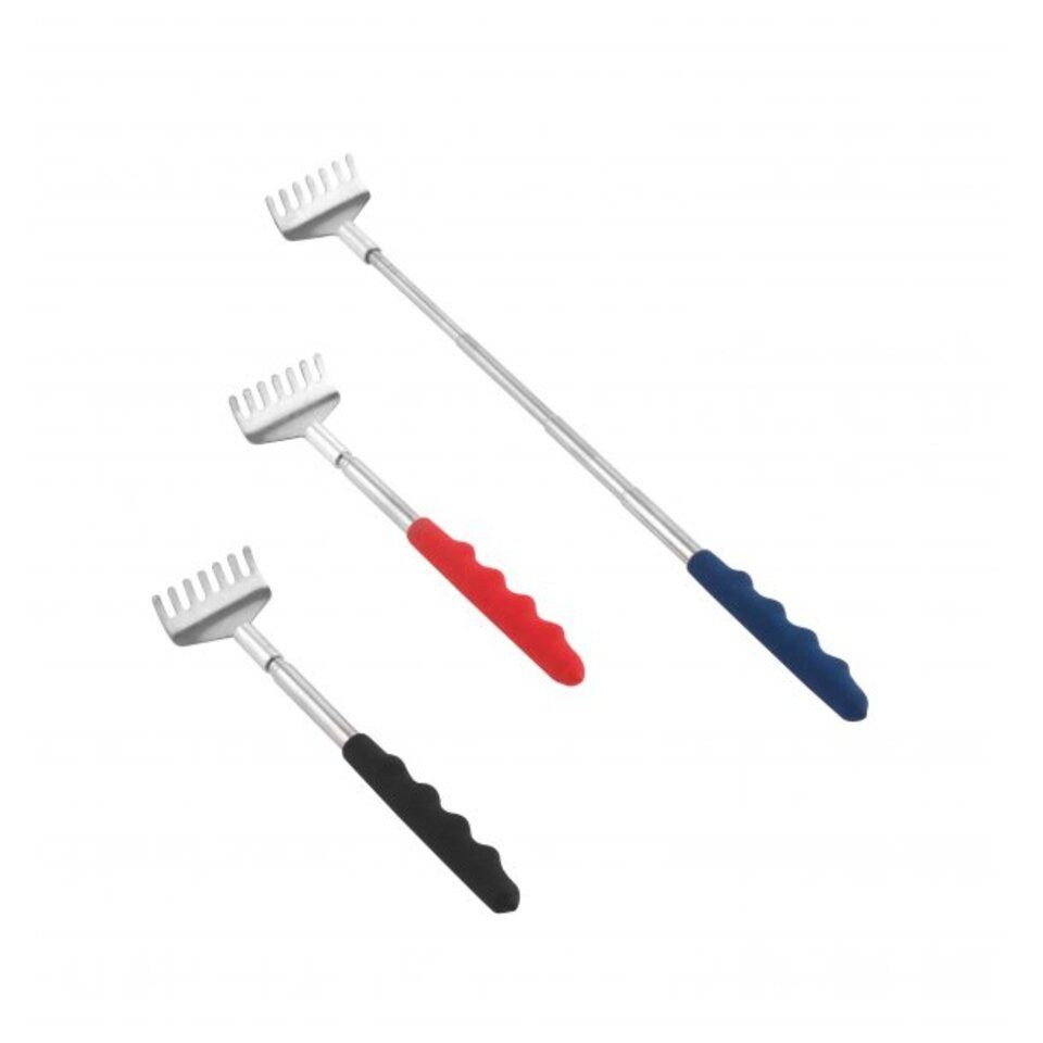 axentia Rückenstrecker Rückenkratzer, Teleskopgriff, farbig sortiert (1-tlg)