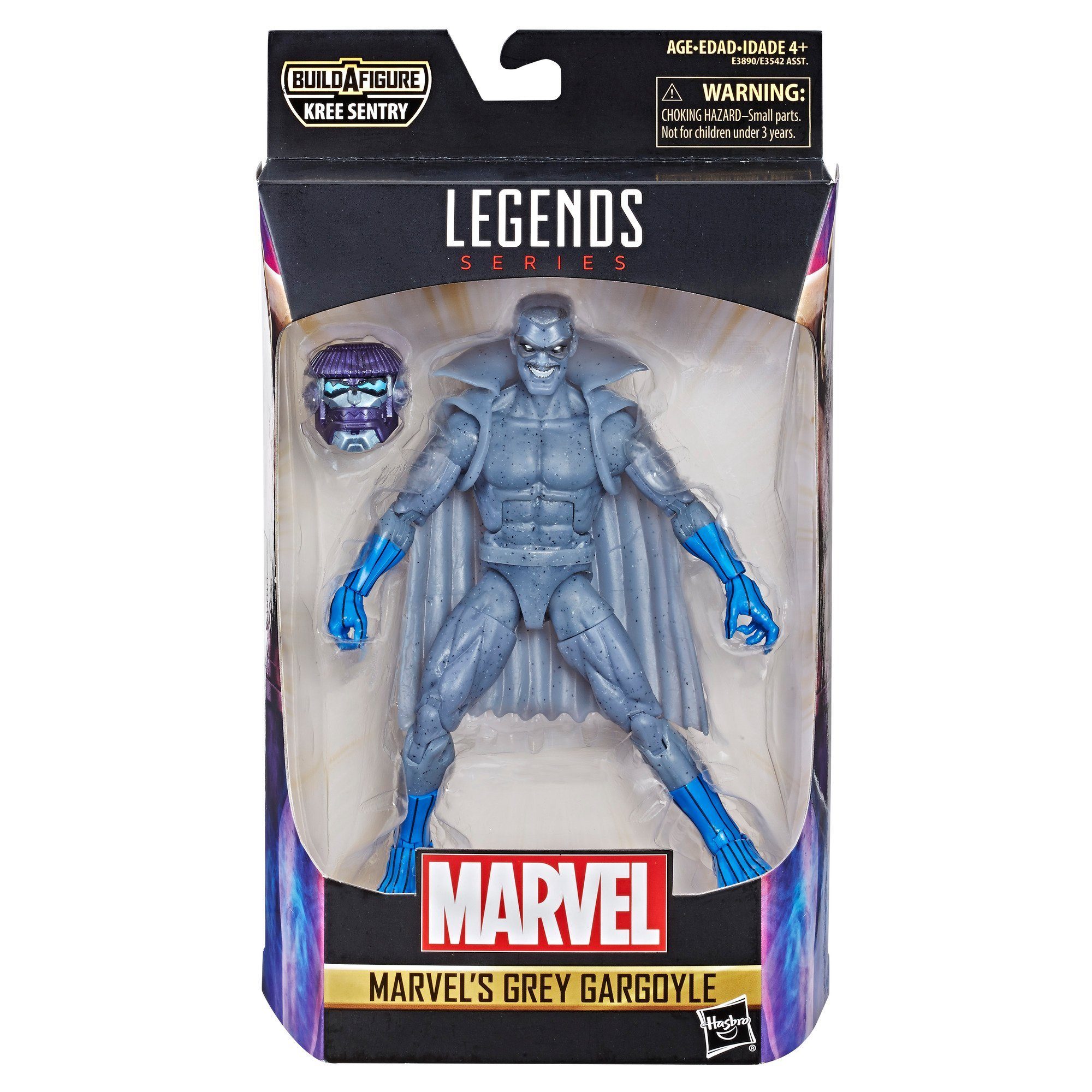 als Actionfigur Grey Gargoyle Superschurke vollbewegliche Grey Hasbro Legends Gargoyle, Marvel Legends Actionfigur Marvel Actionfig