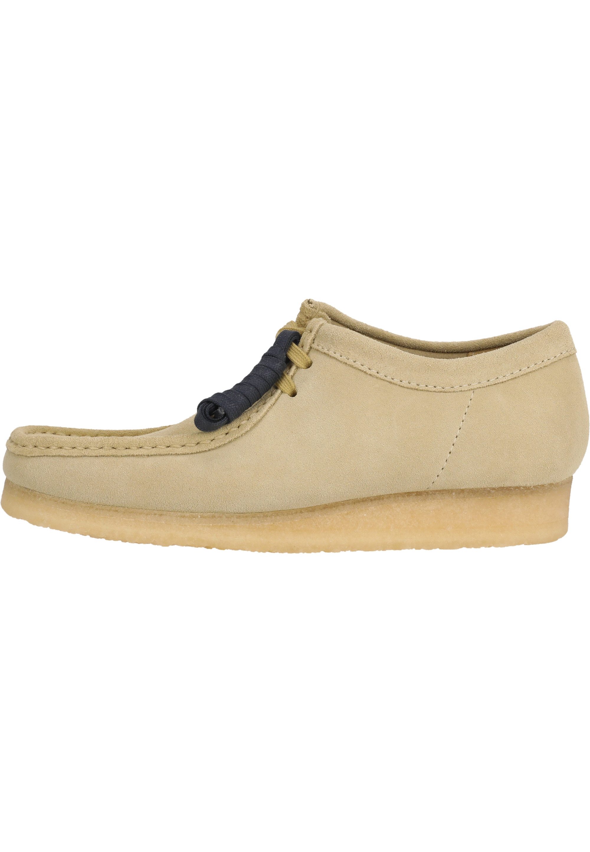 Clarks Wallabee Maple Schnürschuh mit unnachahmlicher Kreppsohle günstig online kaufen