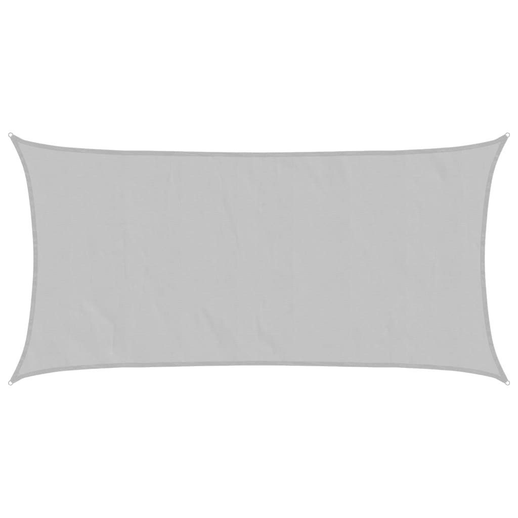 Sonnensegel Sonnensegel Hellgrau 4x2 m 100% Polyester Oxford