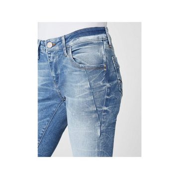 Mavi 5-Pocket-Jeans blau regular (1-tlg)