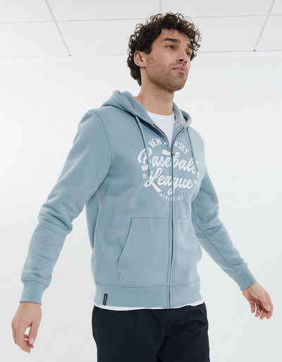 Threadbare Fleecejacke THB Fleece Zip Through Hoody Louis