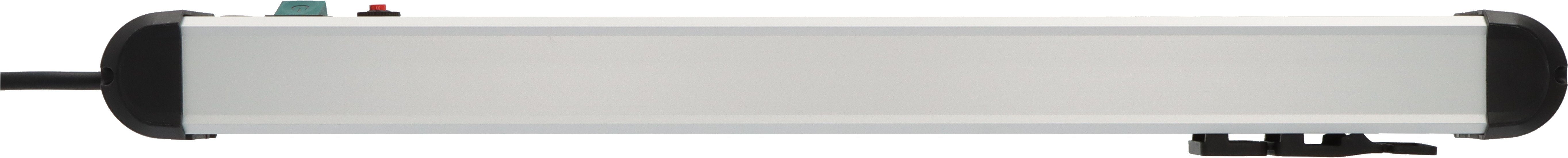 Brennenstuhl Premium-Pect-Line Steckdosenleiste 8-fach (Kabellänge und m), mit Schalter 3 Überspannungsschutz 60.000A