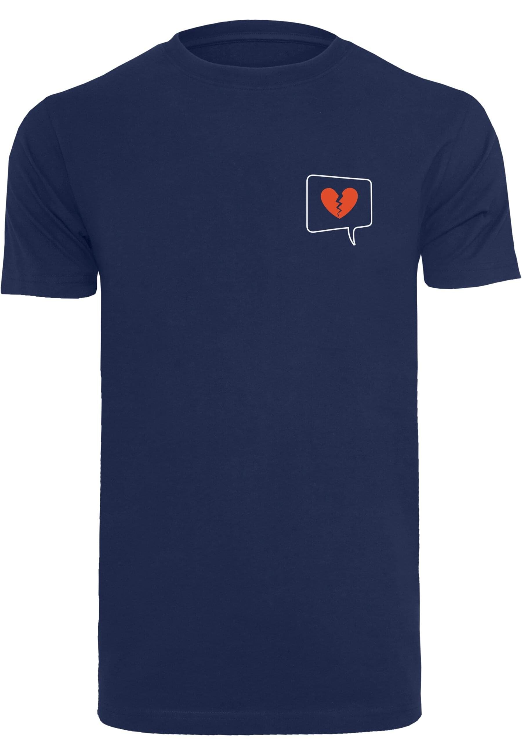Merchcode T-Shirt Herren Heartbreak X T-Shirt (1-tlg) lightnavy