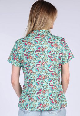 Lykka du Nord Klassische Bluse Cylita oriental flower