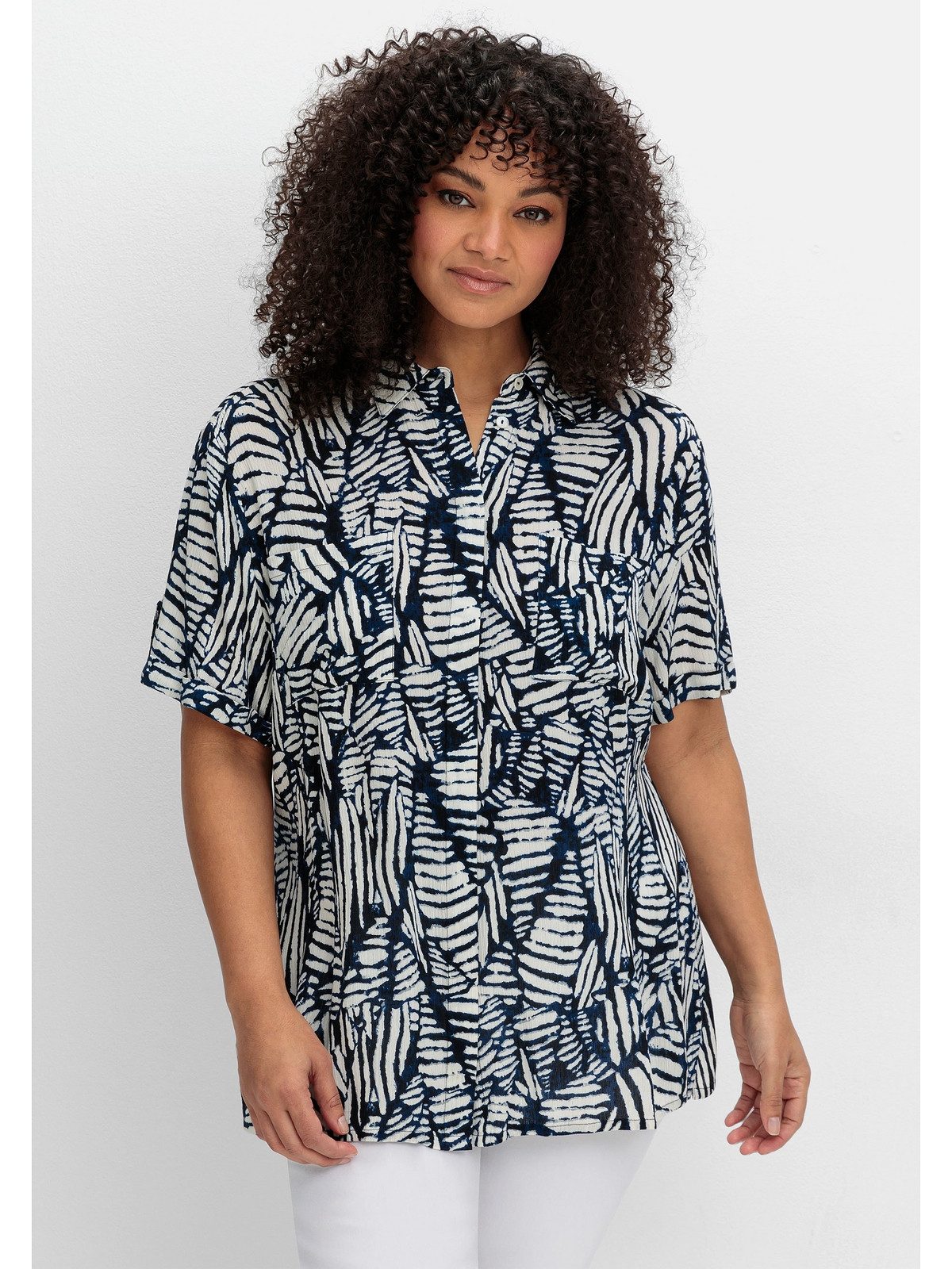 sheego by Joe Browns Kurzarmbluse Große günstig online kaufen