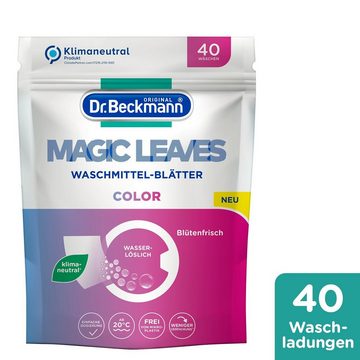 Dr. Beckmann MAGIC LEAVES COLOR, wasserlösliche Waschblätter, 40 Blätter Colorwaschmittel (1-St)