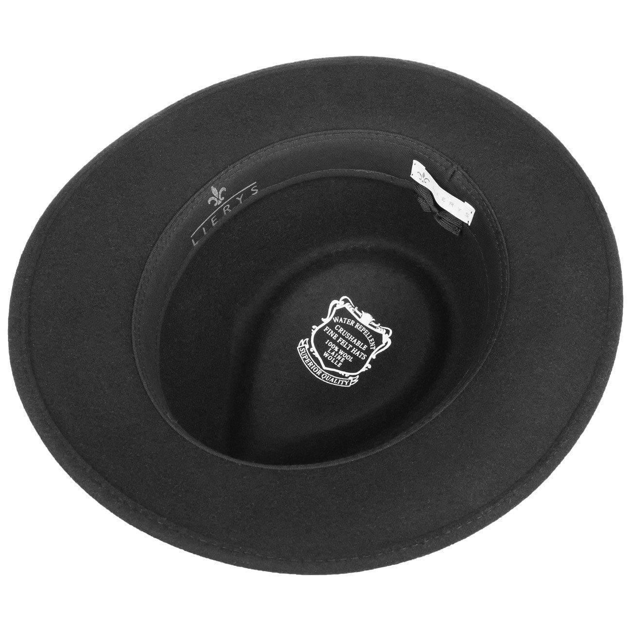 Lierys Filzhut (1-St) Wollfilz mit Ripsband