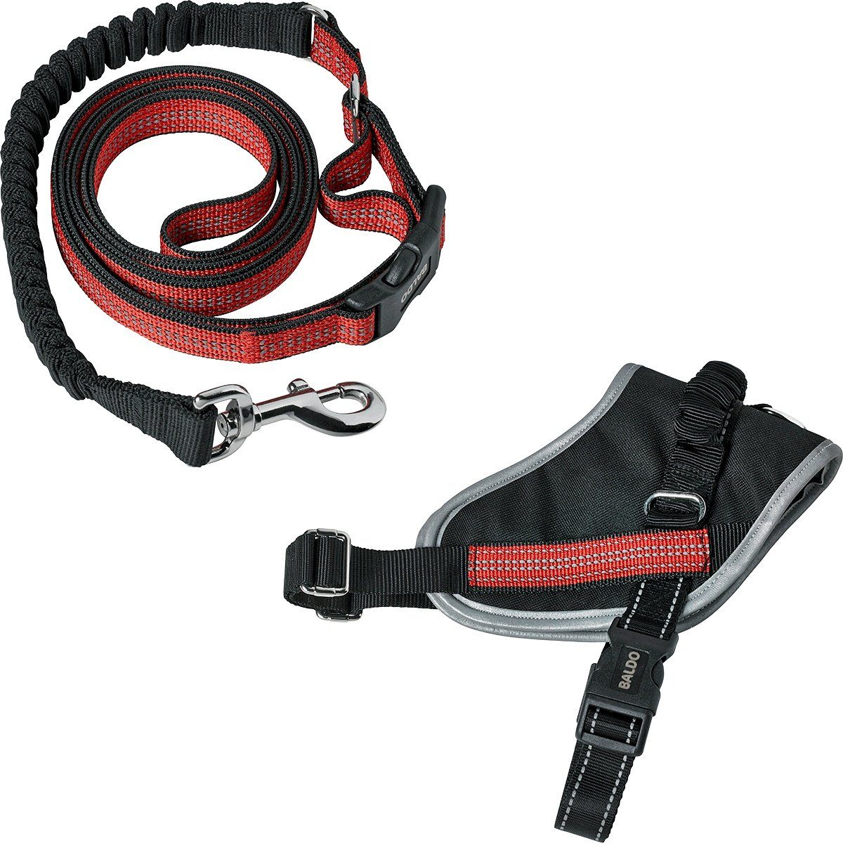 Joggingleine Geschirr + Leine B78