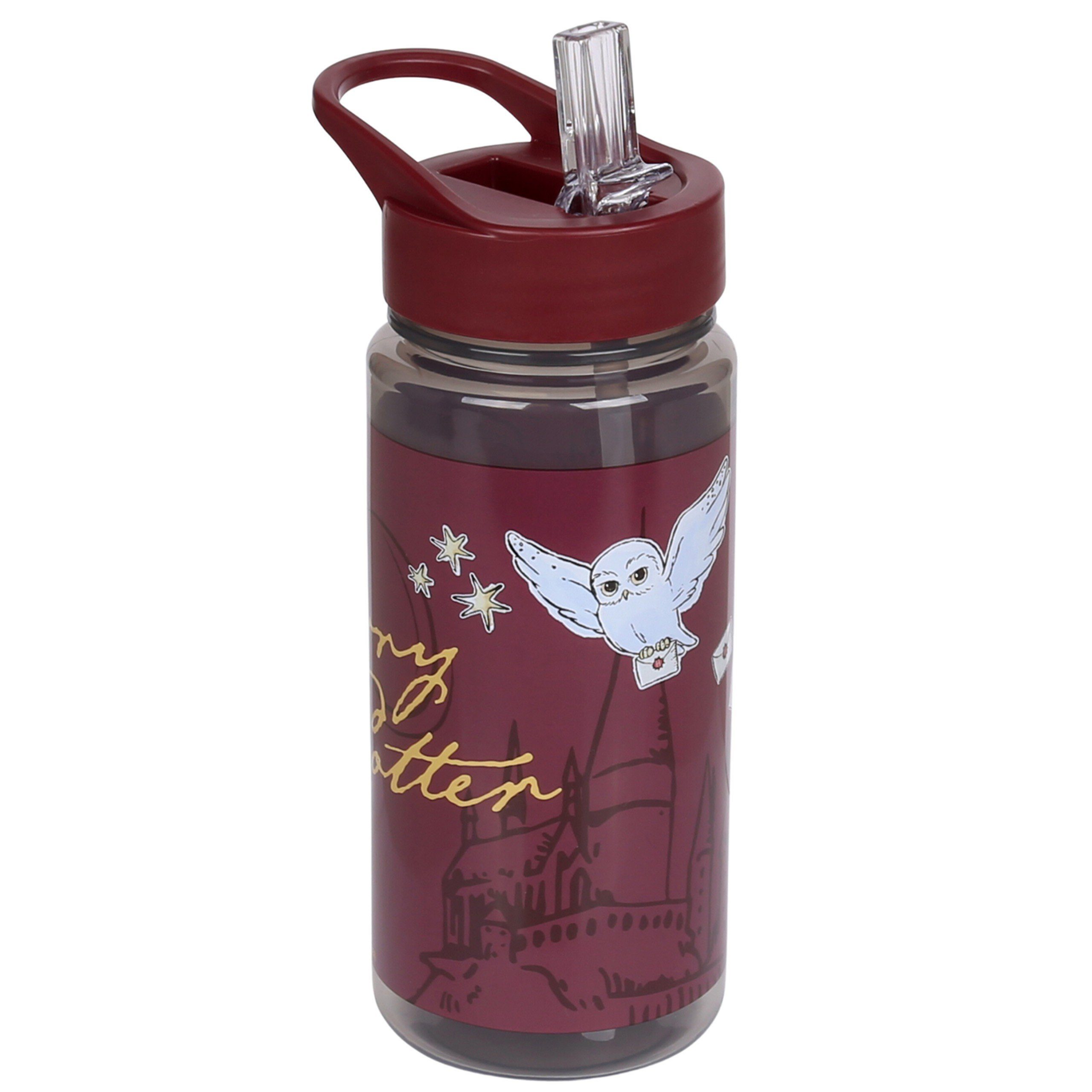 Sarcia.eu Trinkflasche Harry Potter Hedwig Flasche mit Mundstück und Griff, Bidon