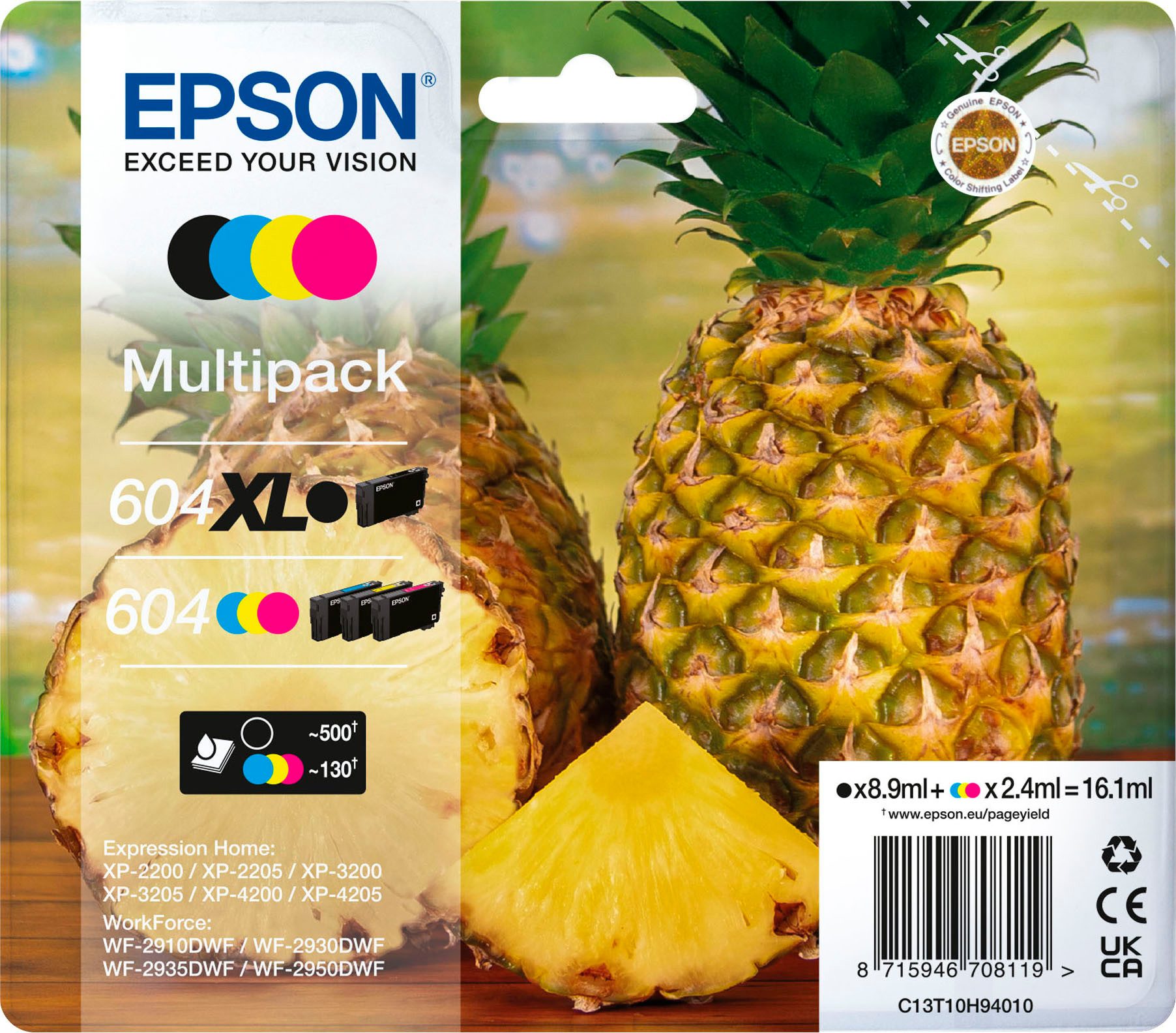 Epson Druckerpatronen (Einzeln, Multipacks, XL) Tintenpatrone (1-tlg)